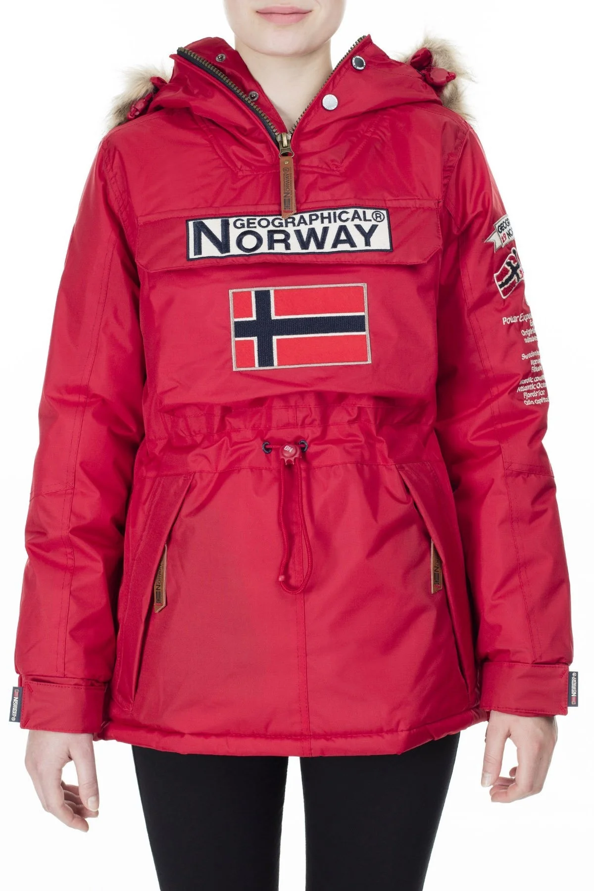 Norway Geographical Outdoor Bayan Parka BOOMERA KIRMIZI - 2