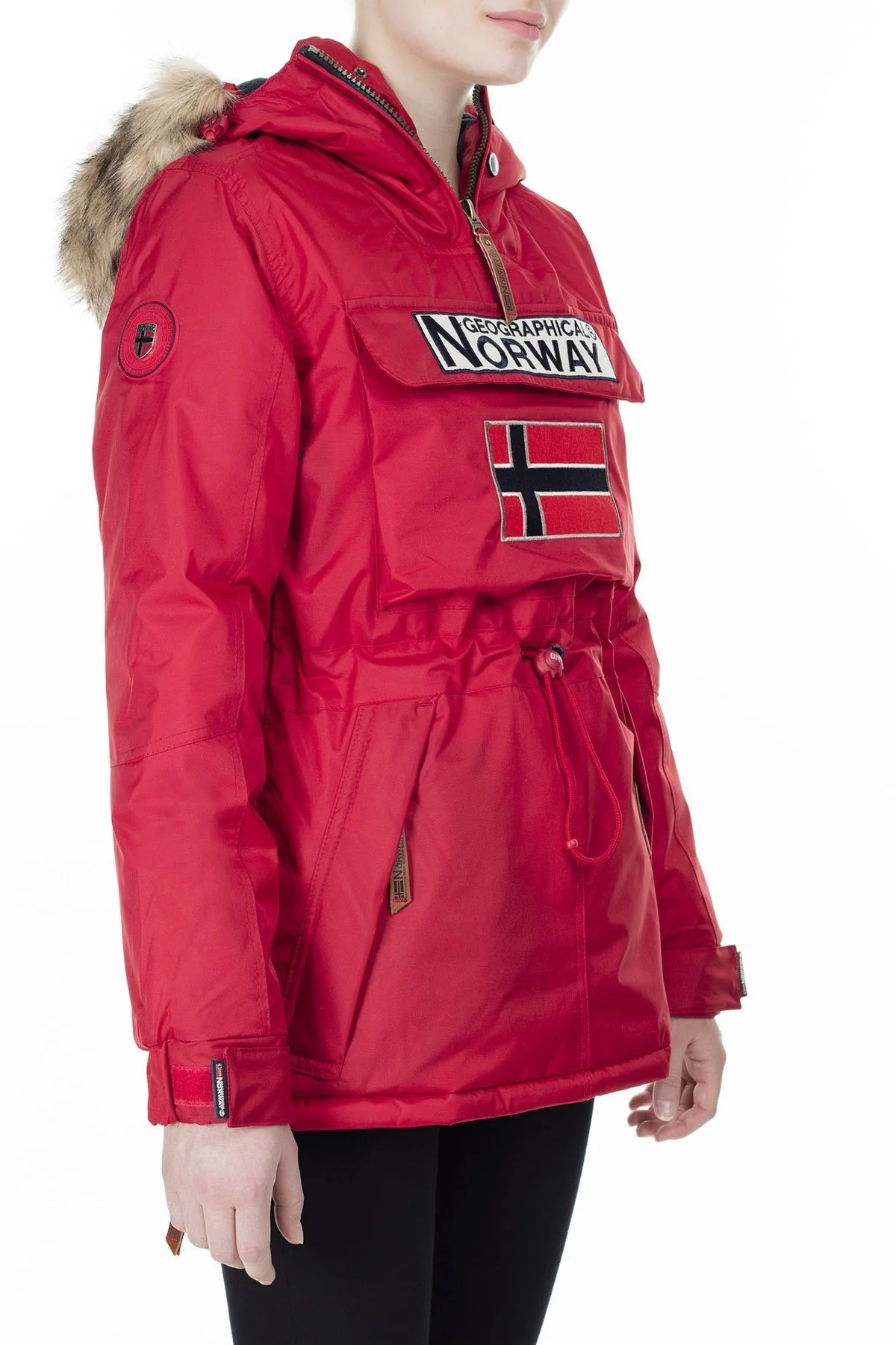 Norway Geographical Outdoor Bayan Parka BOOMERA KIRMIZI - 5
