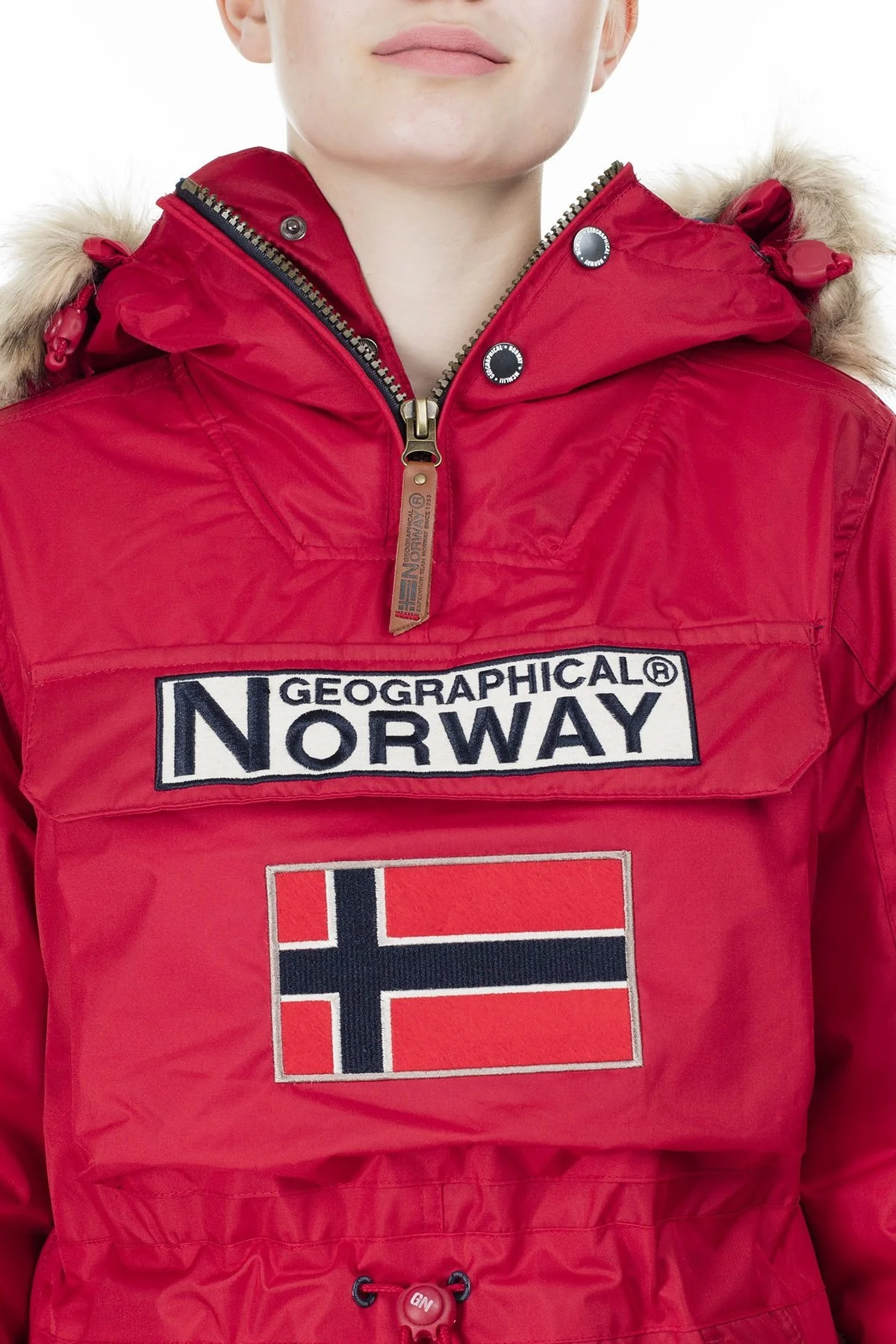 Norway Geographical Outdoor Bayan Parka BOOMERA KIRMIZI - 7