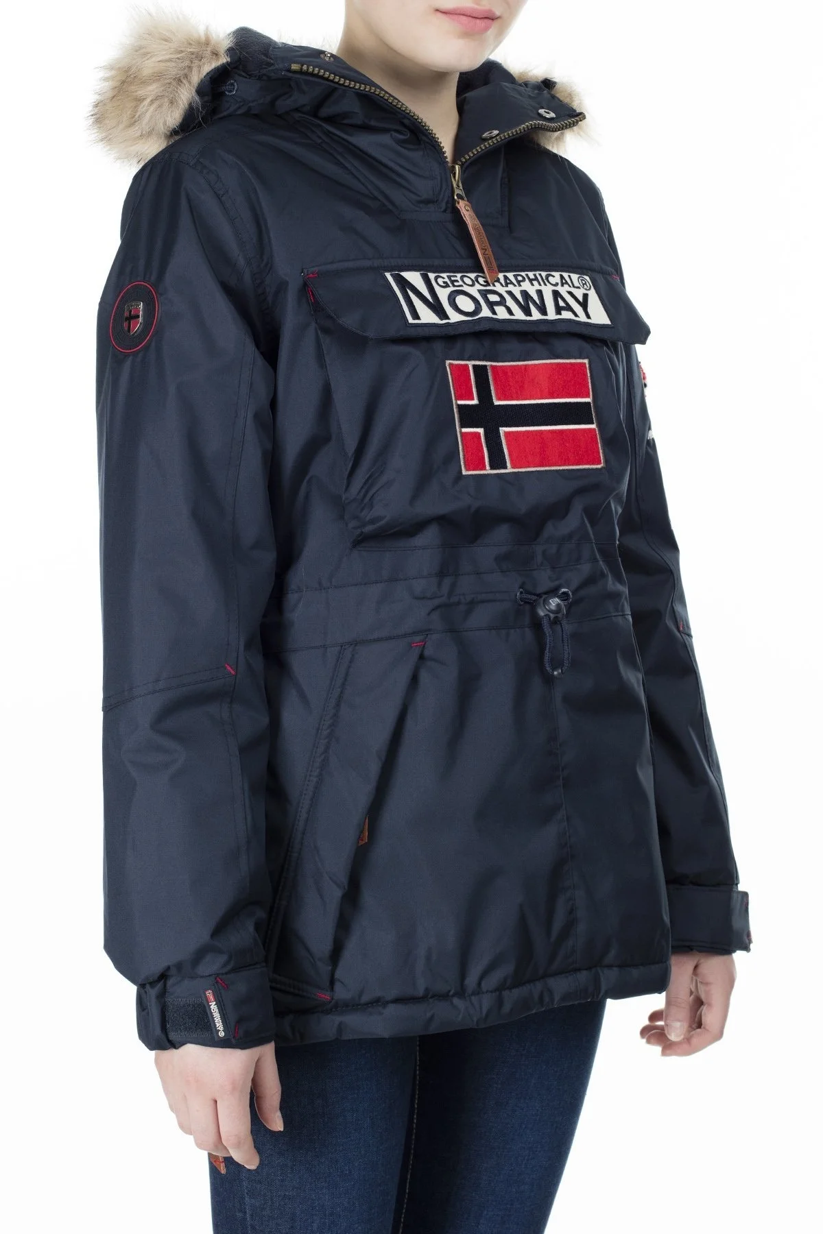 Norway Geographical Outdoor Bayan Parka BOOMERA LACİVERT - 5