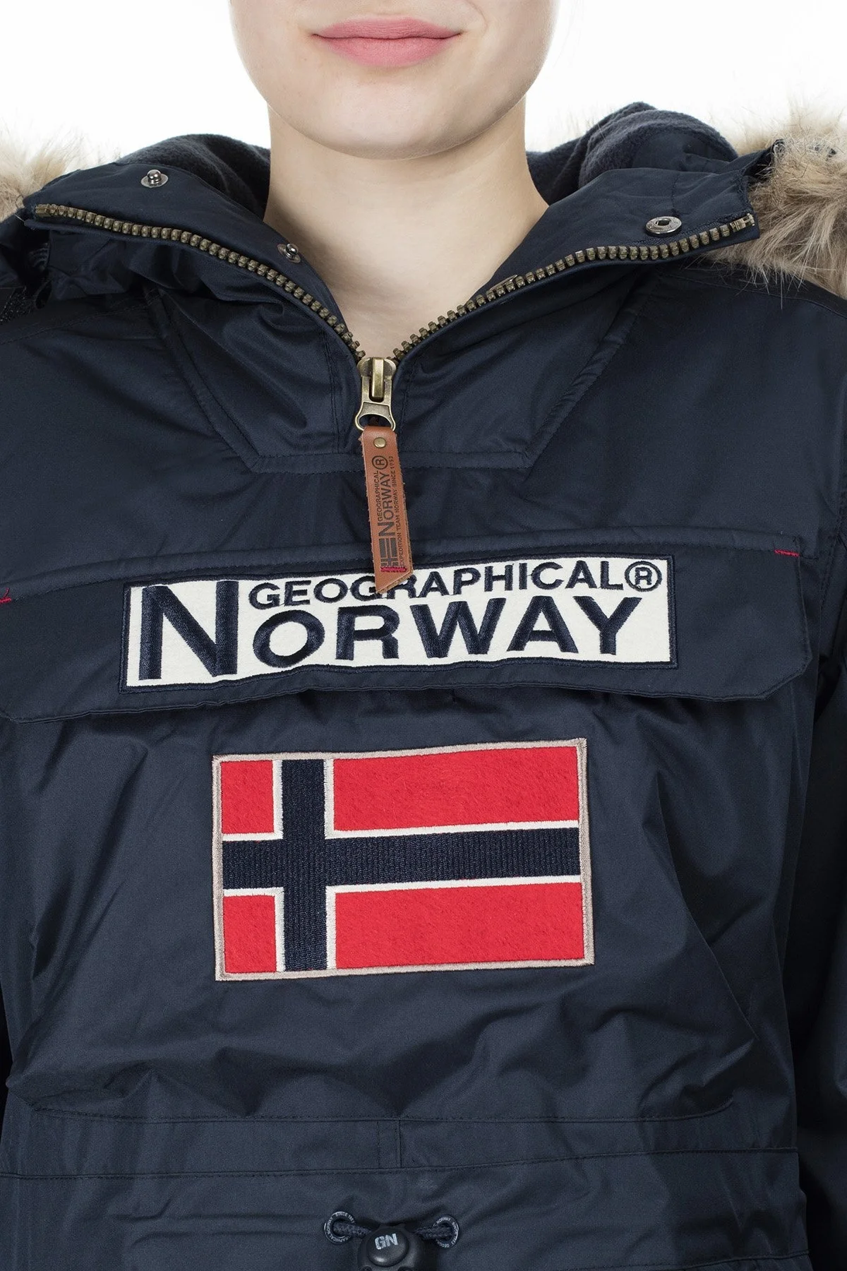 Norway Geographical Outdoor Bayan Parka BOOMERA LACİVERT - 7