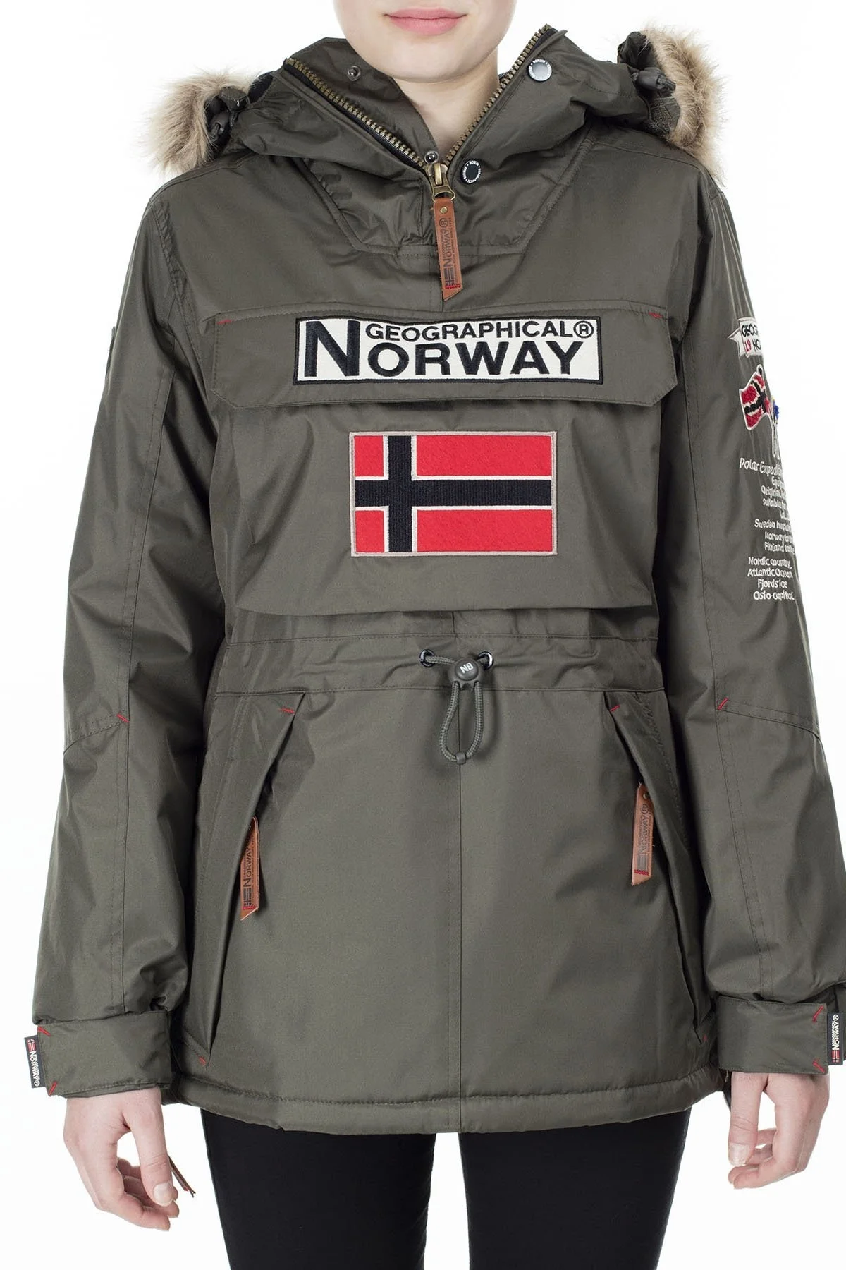 Norway Geographical Outdoor Bayan Parka BOOMERA HAKİ - 2