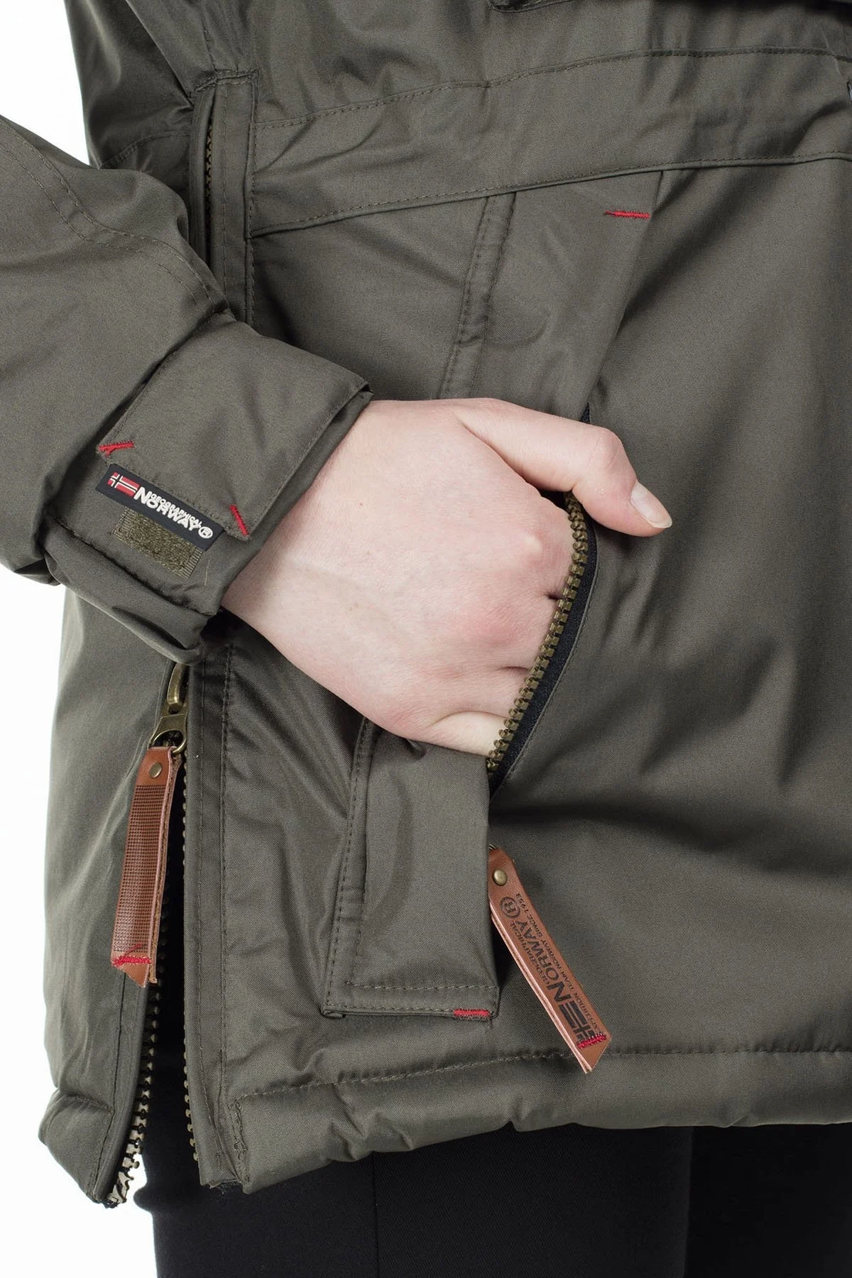 Norway Geographical Outdoor Bayan Parka BOOMERA HAKİ - 9