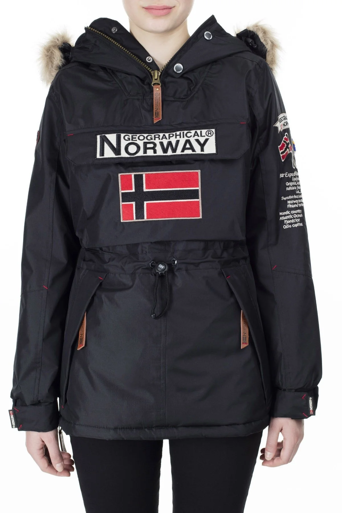 Norway Geographical Outdoor Bayan Parka BOOMERA SİYAH - 2