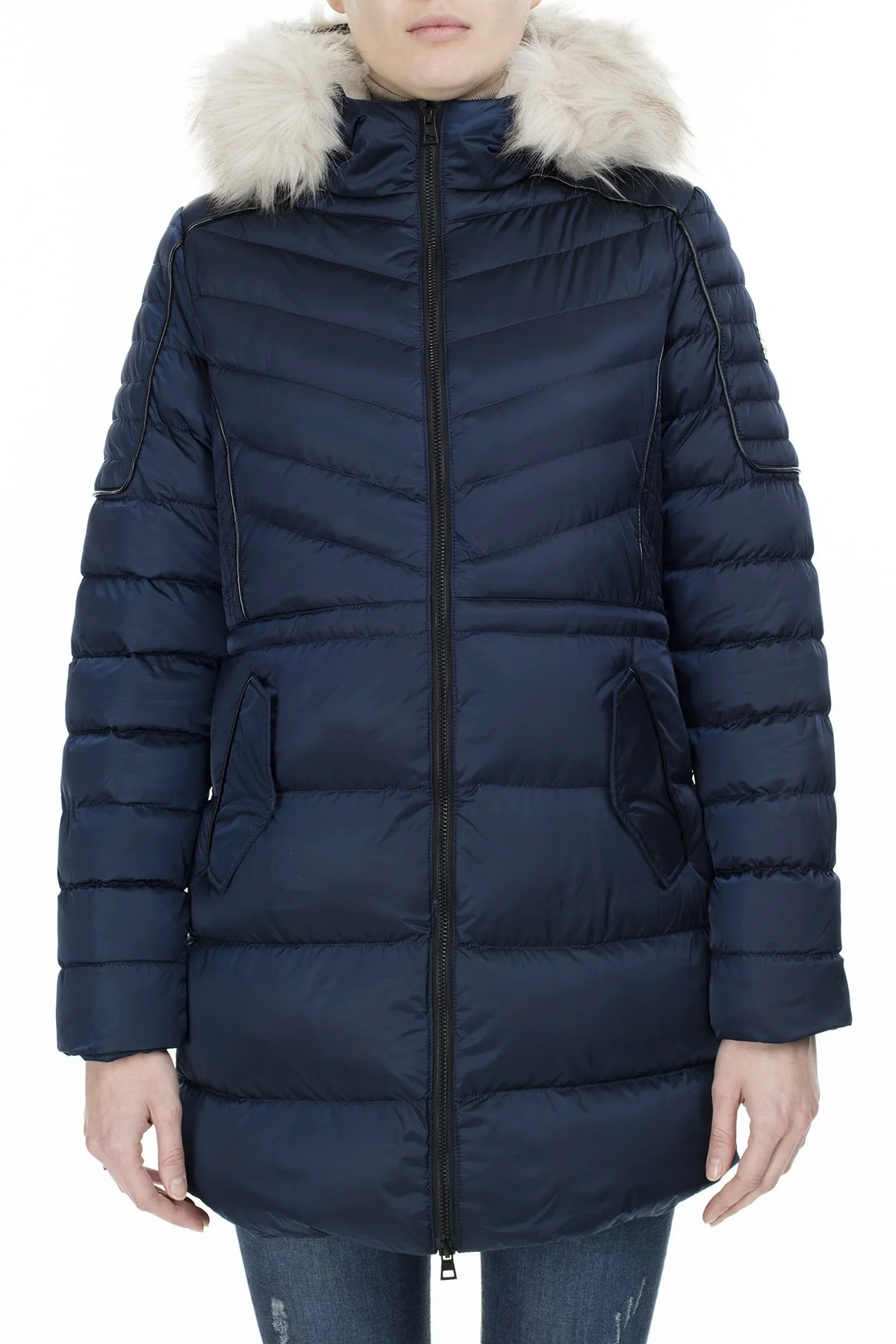 Norway Geographical Outdoor Kadın Parka DESTINEE LACİVERT - 2