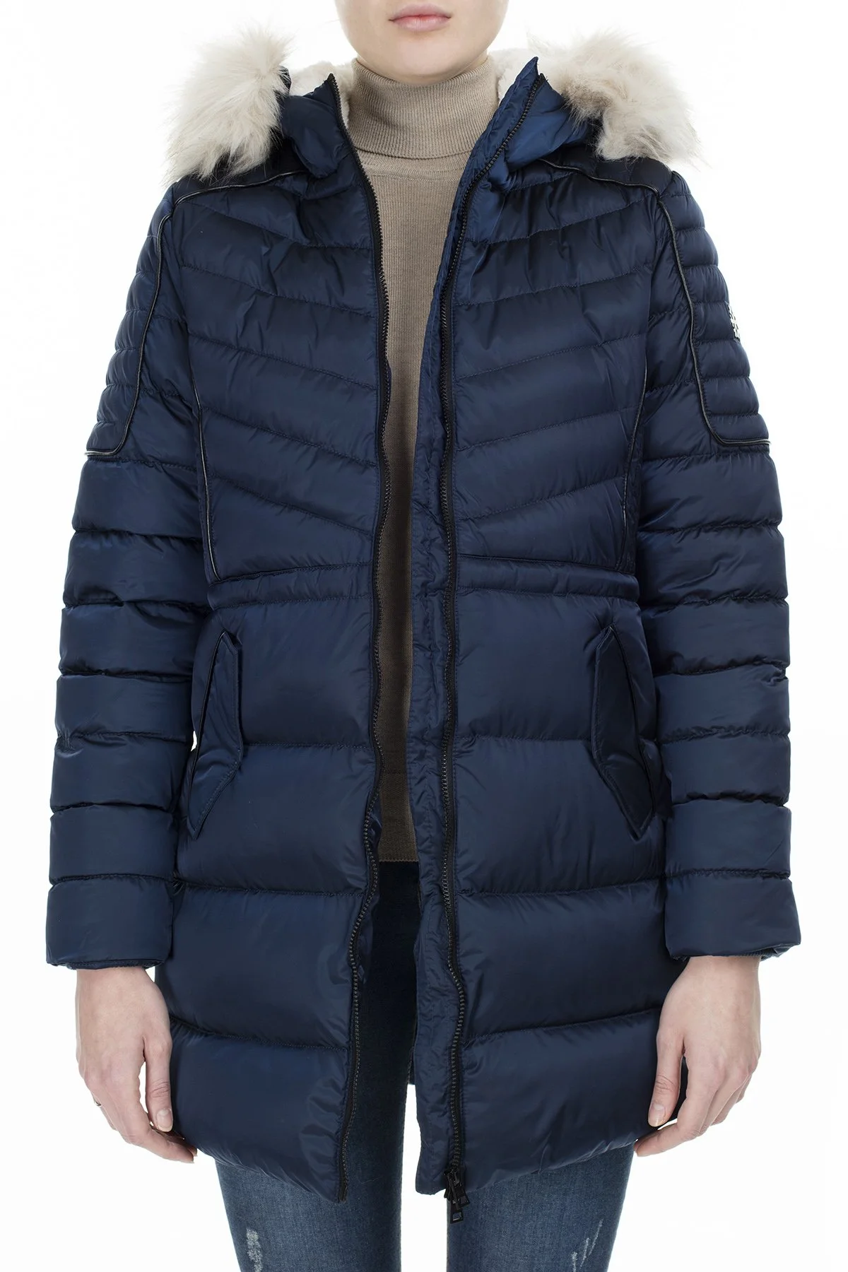 Norway Geographical Outdoor Kadın Parka DESTINEE LACİVERT - 4