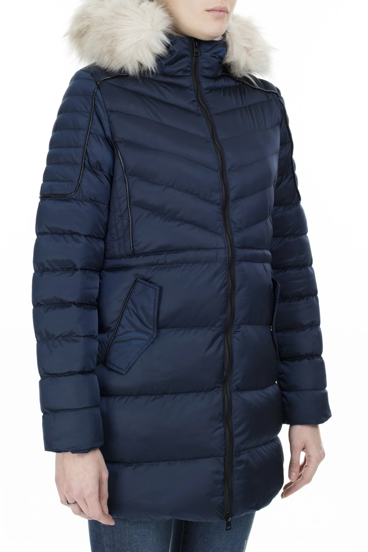 Norway Geographical Outdoor Kadın Parka DESTINEE LACİVERT - 5
