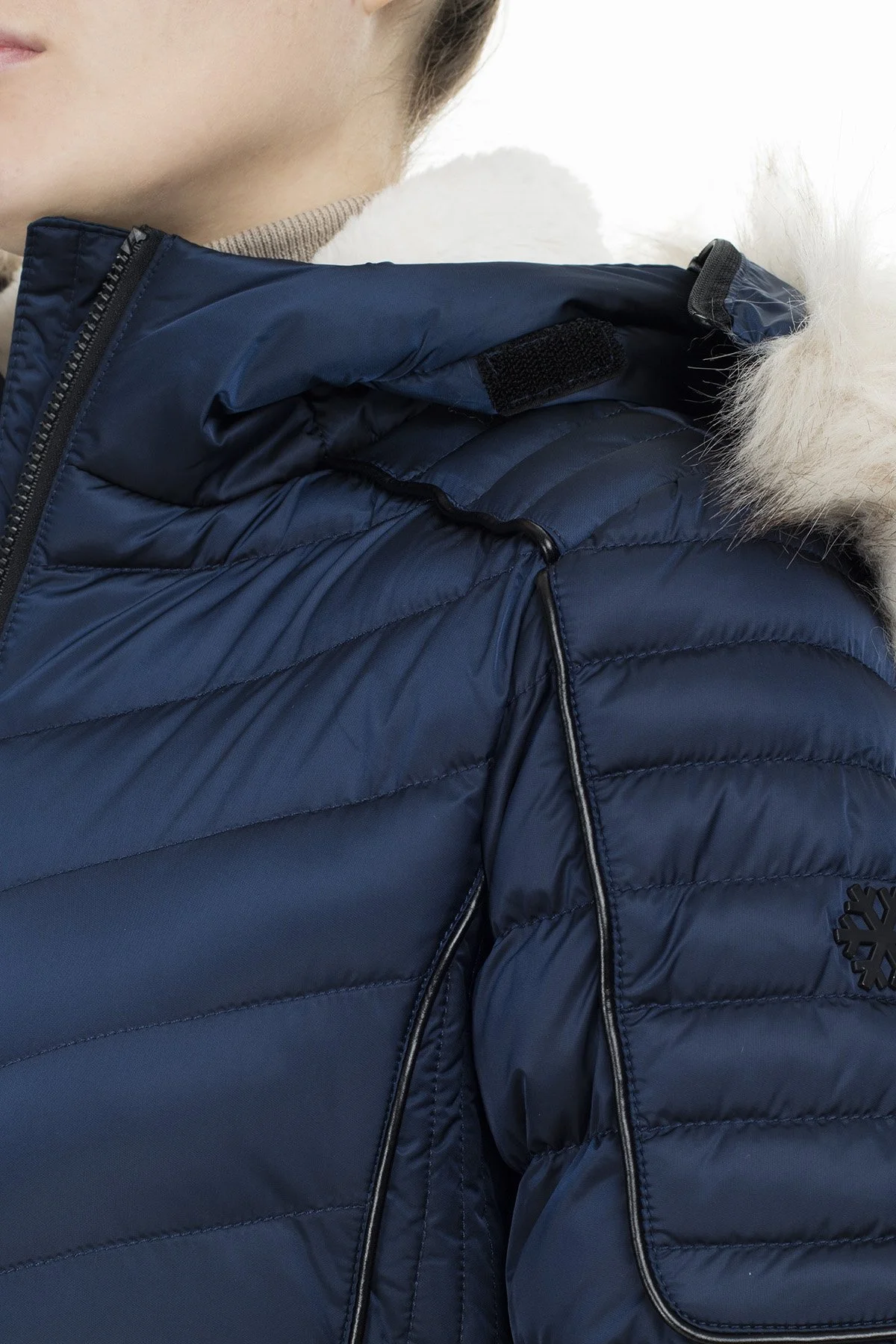 Norway Geographical Outdoor Kadın Parka DESTINEE LACİVERT - 7