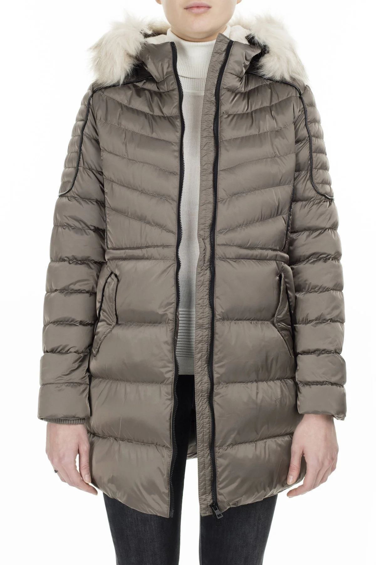 Norway Geographical Outdoor Bayan Parka DESTINEE VİZON - 4