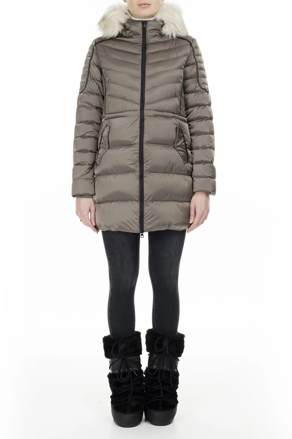 Norway Geographical Outdoor Bayan Parka DESTINEE VİZON - 6