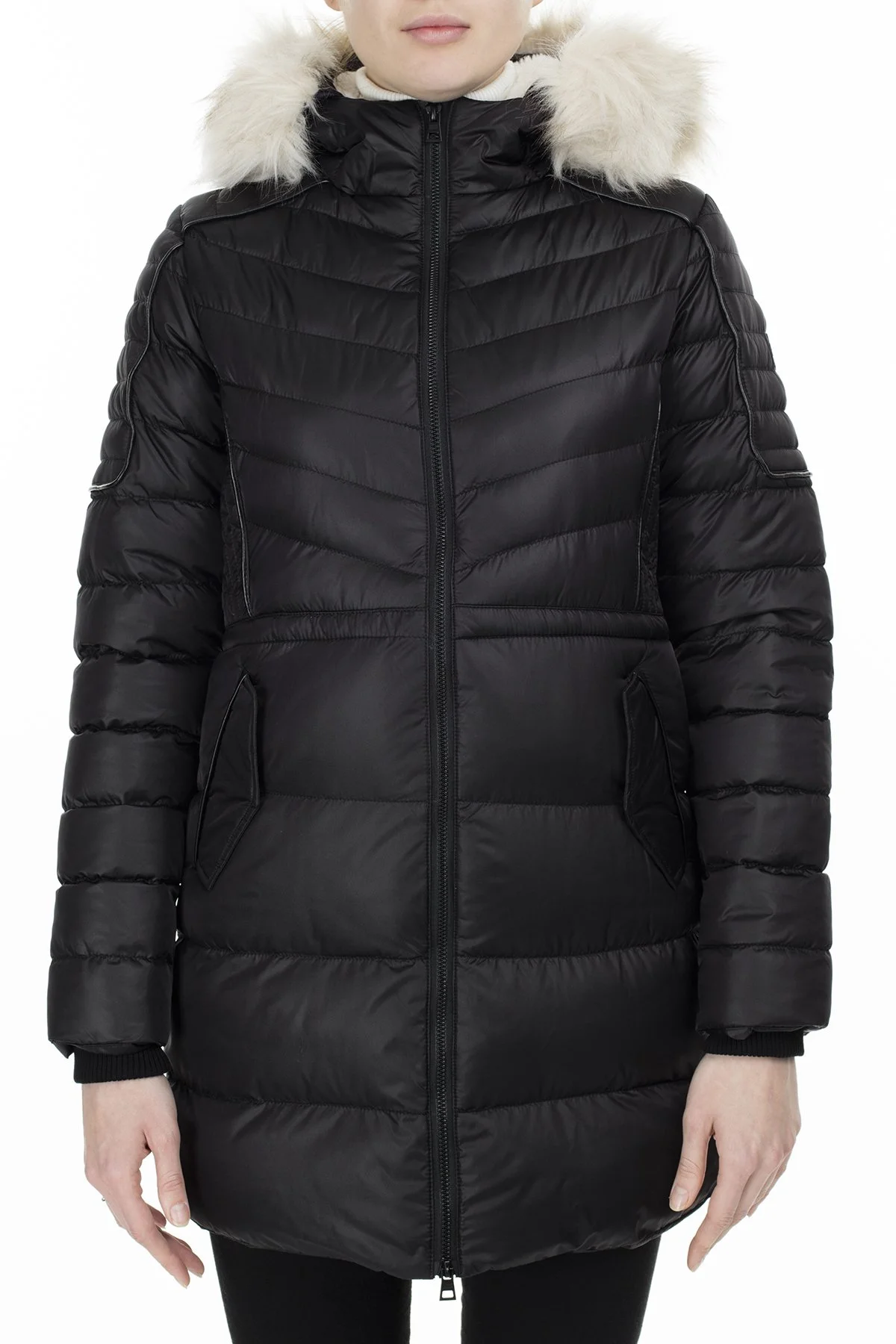 Norway Geographical Outdoor Kadın Parka DESTINEE SİYAH - 2
