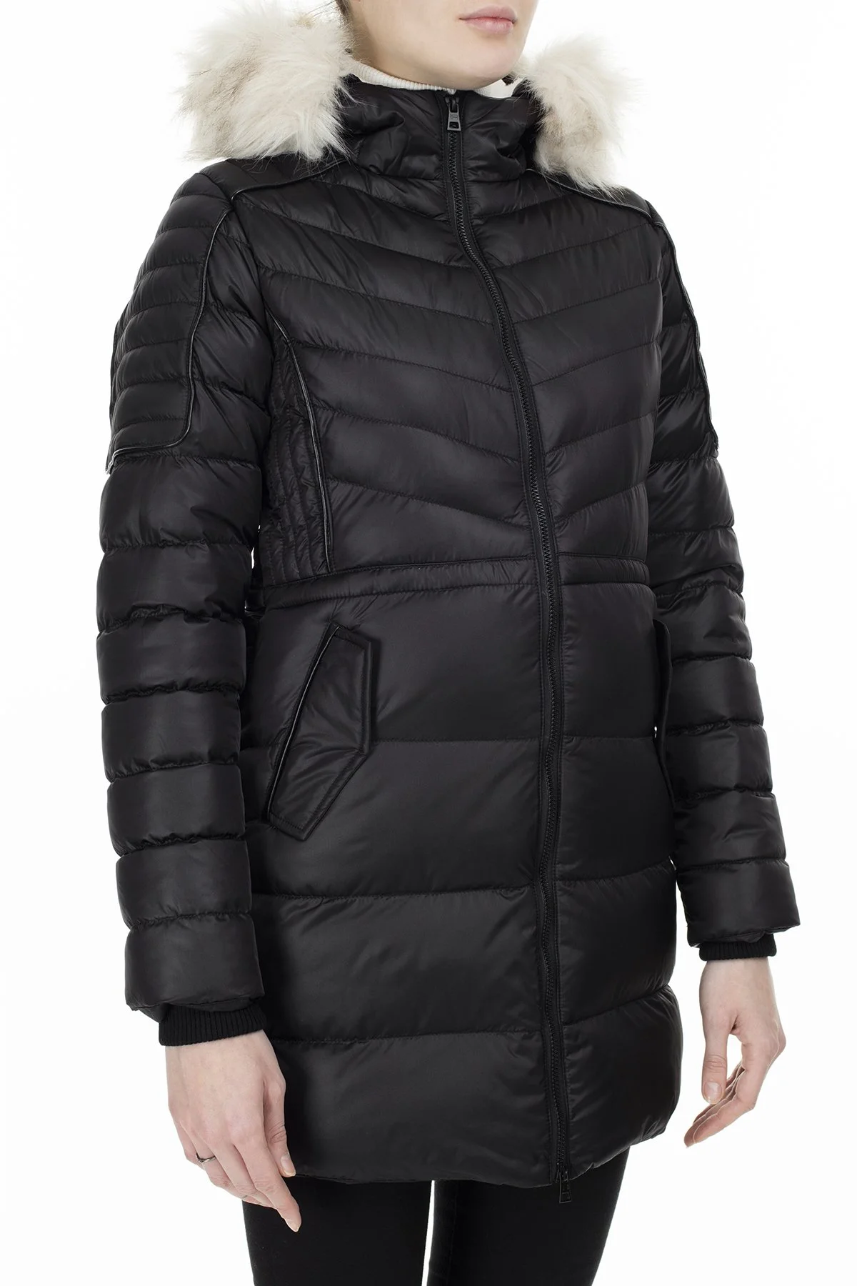 Norway Geographical Outdoor Kadın Parka DESTINEE SİYAH - 5