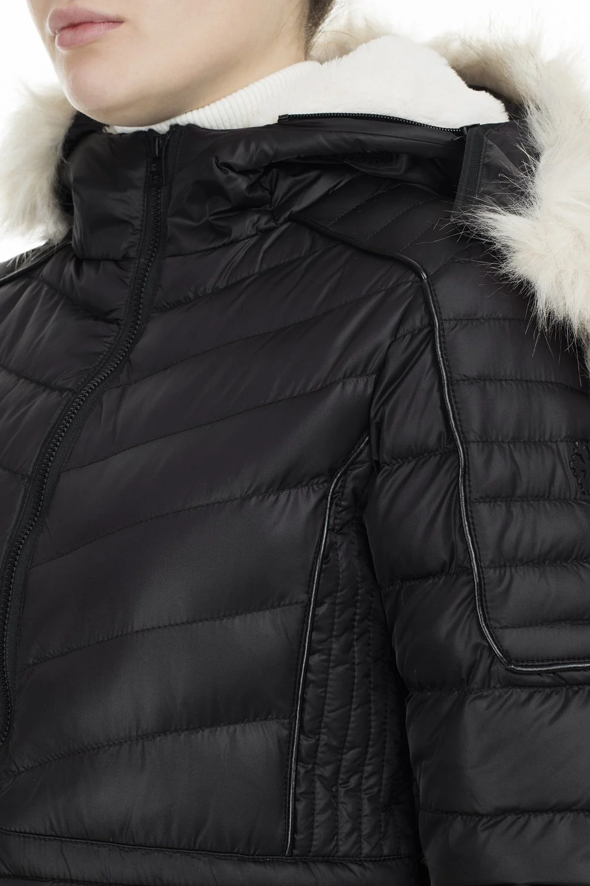 Norway Geographical Outdoor Kadın Parka DESTINEE SİYAH - 7