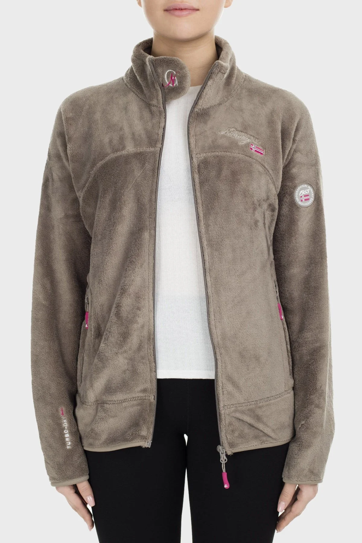 Norway Geographical Yumuşak Dokulu Soğuğa Dayanıklı Outdoor Bayan Polar UPALINEB VİZON - 3