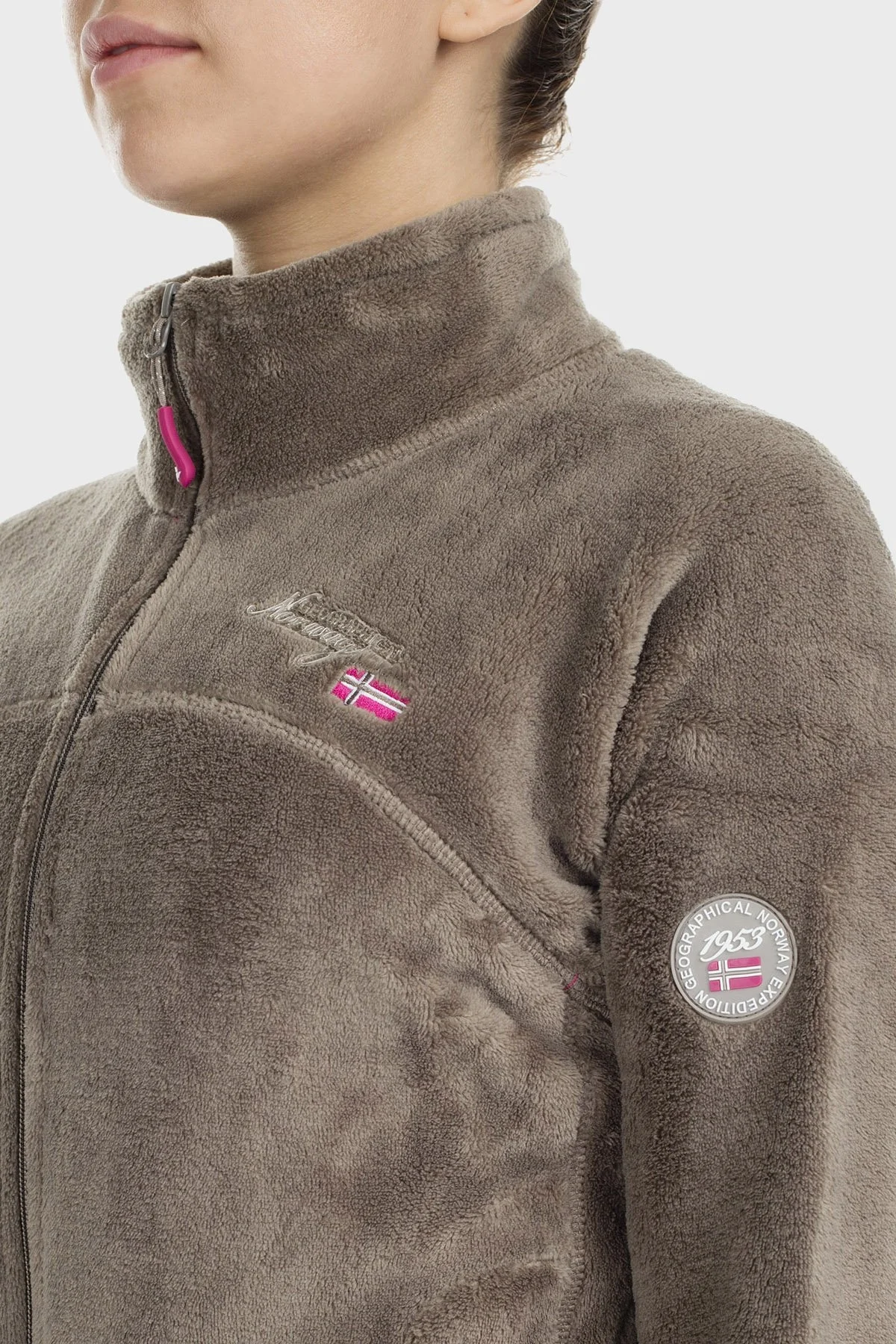 Norway Geographical Yumuşak Dokulu Soğuğa Dayanıklı Outdoor Bayan Polar UPALINEB VİZON - 5