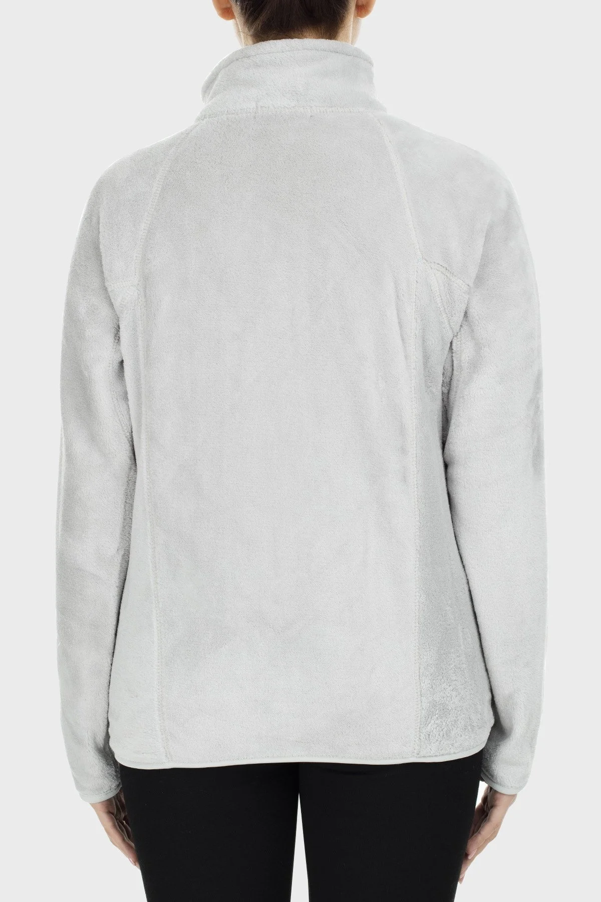 Norway Geographical Yumuşak Dokulu Soğuğa Dayanıklı Outdoor Bayan Polar UPALINEB GRİ - 14