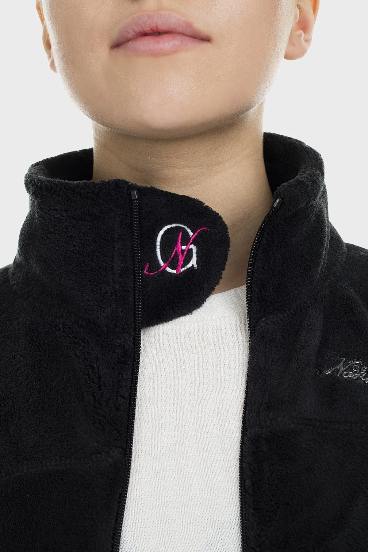 Norway Geographical Yumuşak Dokulu Soğuğa Dayanıklı Outdoor Bayan Polar UPALINEB SİYAH - 13