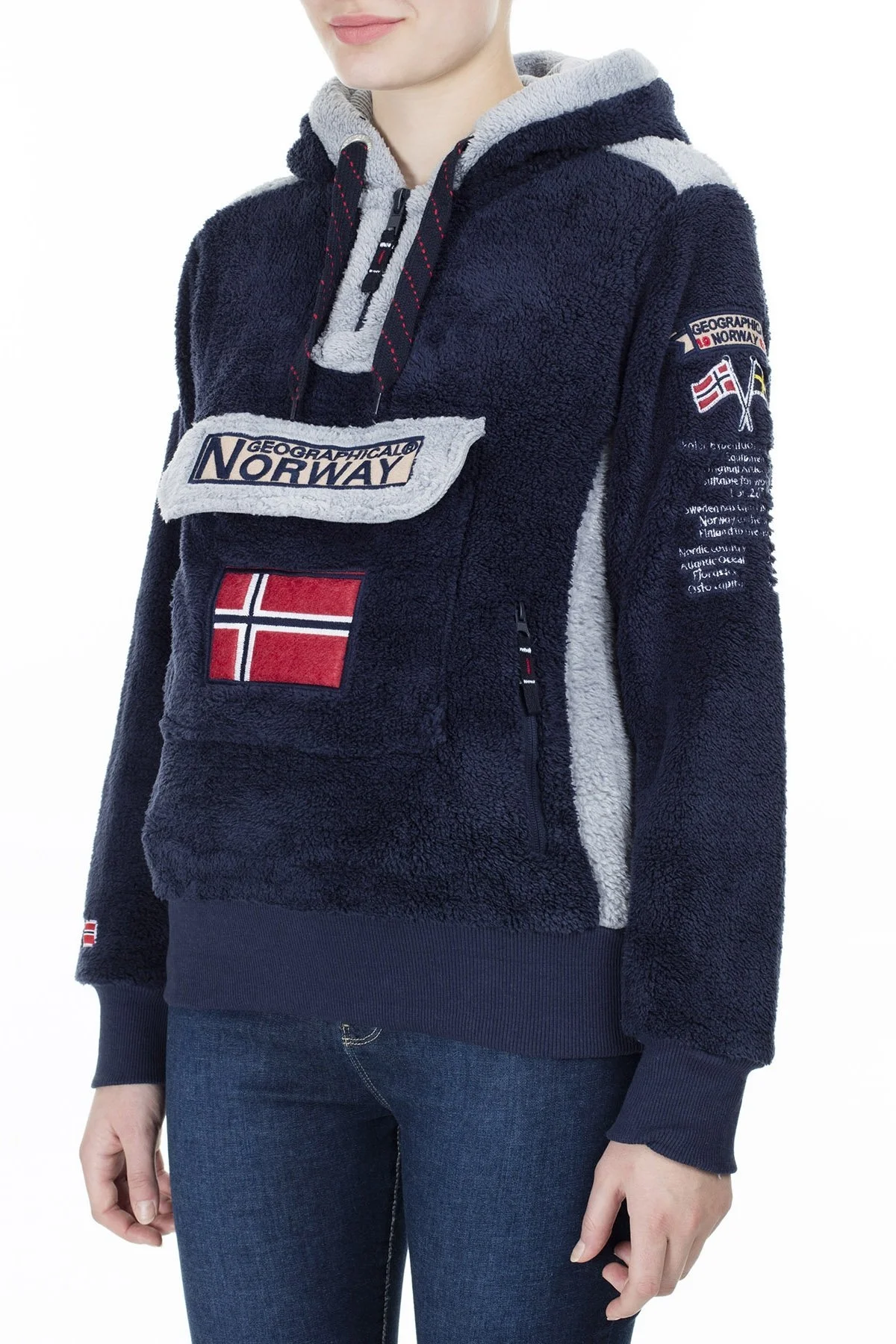 Norway Geographical Outdoor Bayan Sweat GYMCLASS LACİVERT - 4