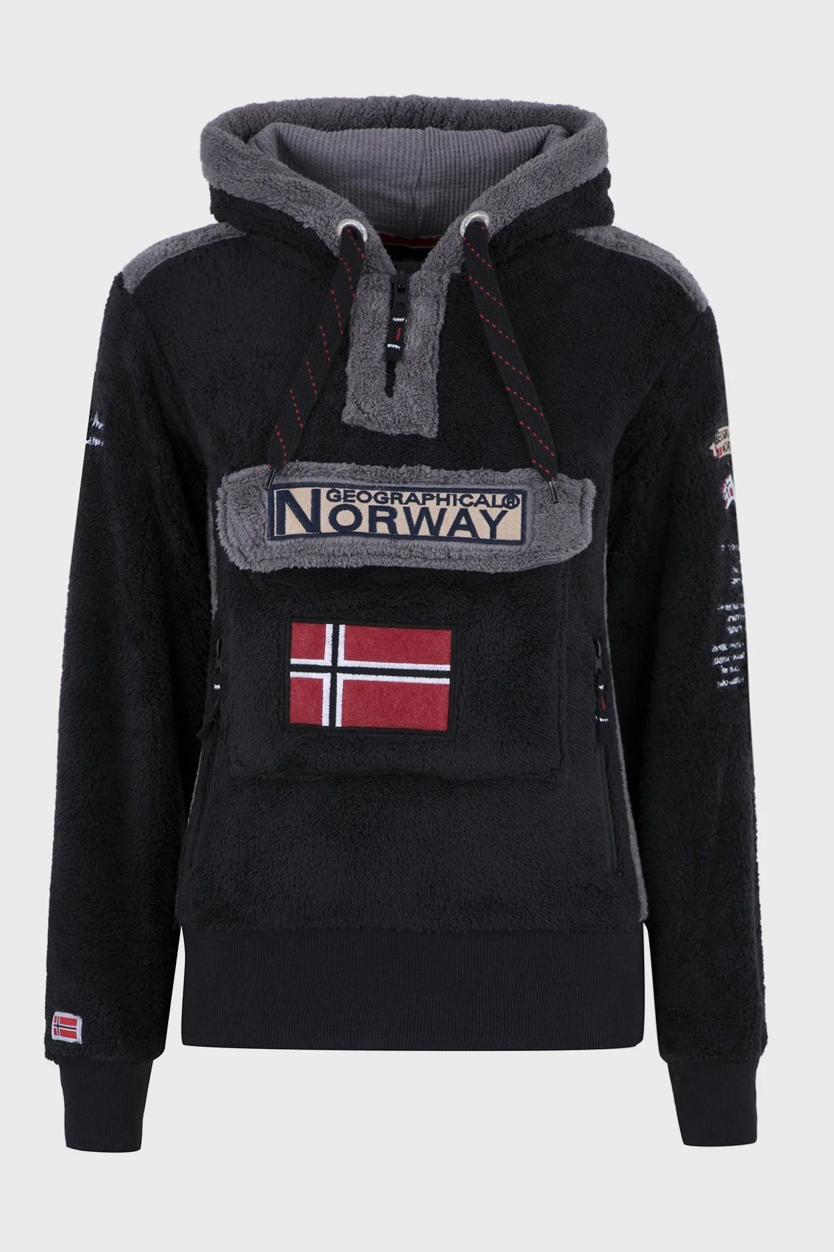Norway Geographical Outdoor Bayan Sweat GYMCLASS SİYAH - 1