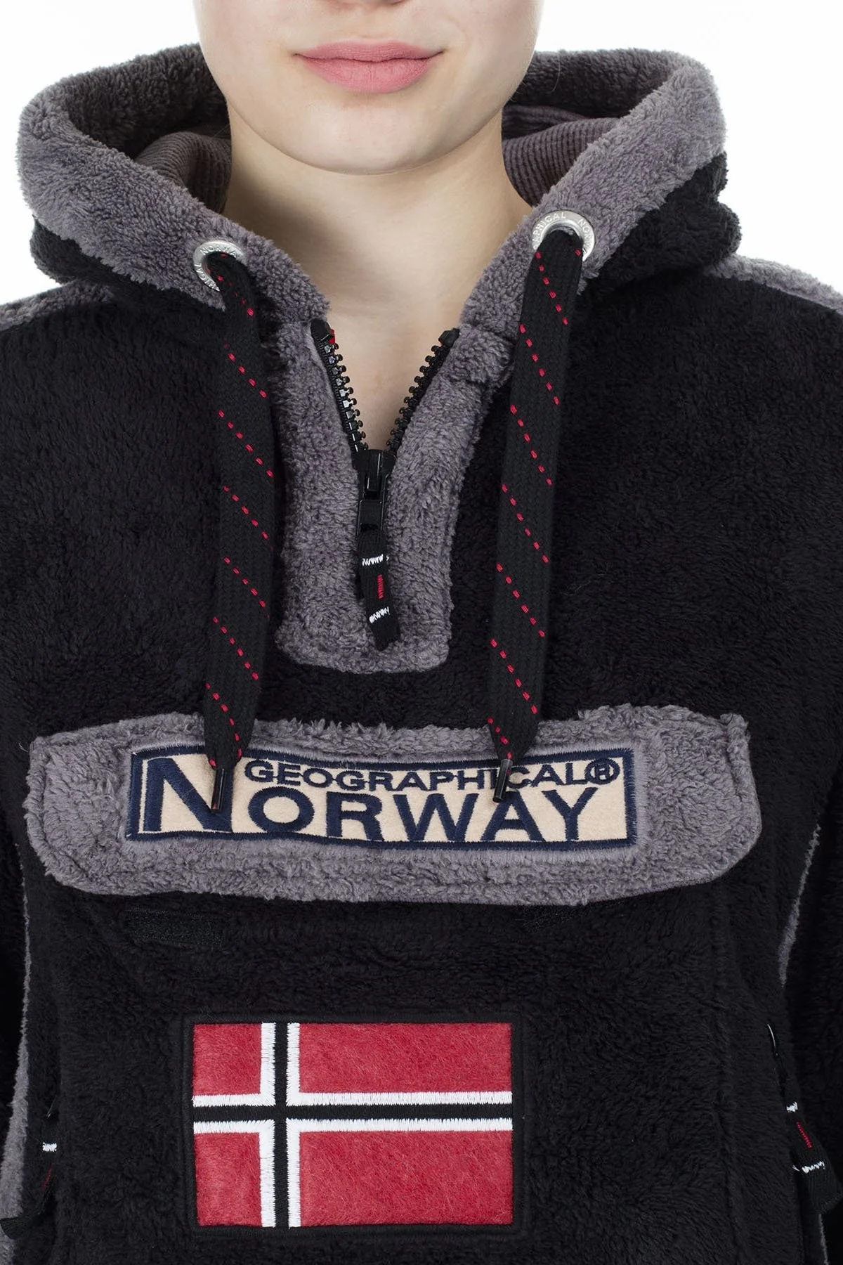 Norway Geographical Outdoor Bayan Sweat GYMCLASS SİYAH - 6