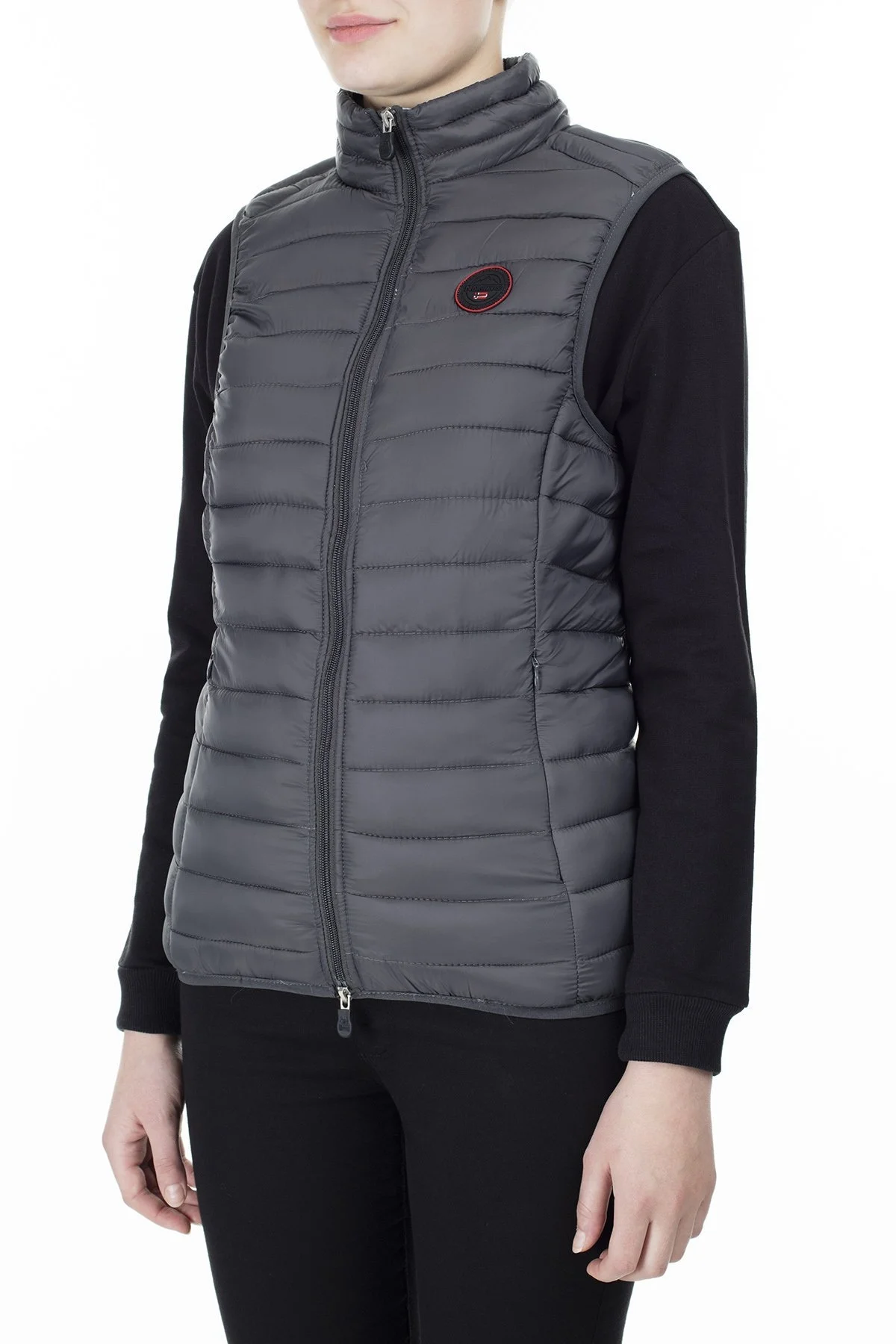 Norway Geographical Outdoor Bayan Yelek VAFNE GRİ - 4