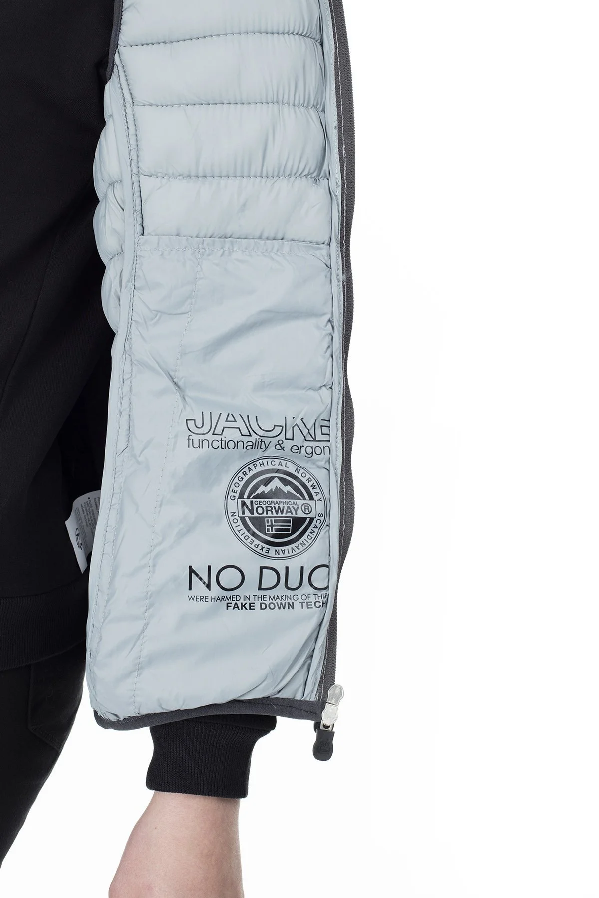 Norway Geographical Outdoor Bayan Yelek VAFNE GRİ - 9