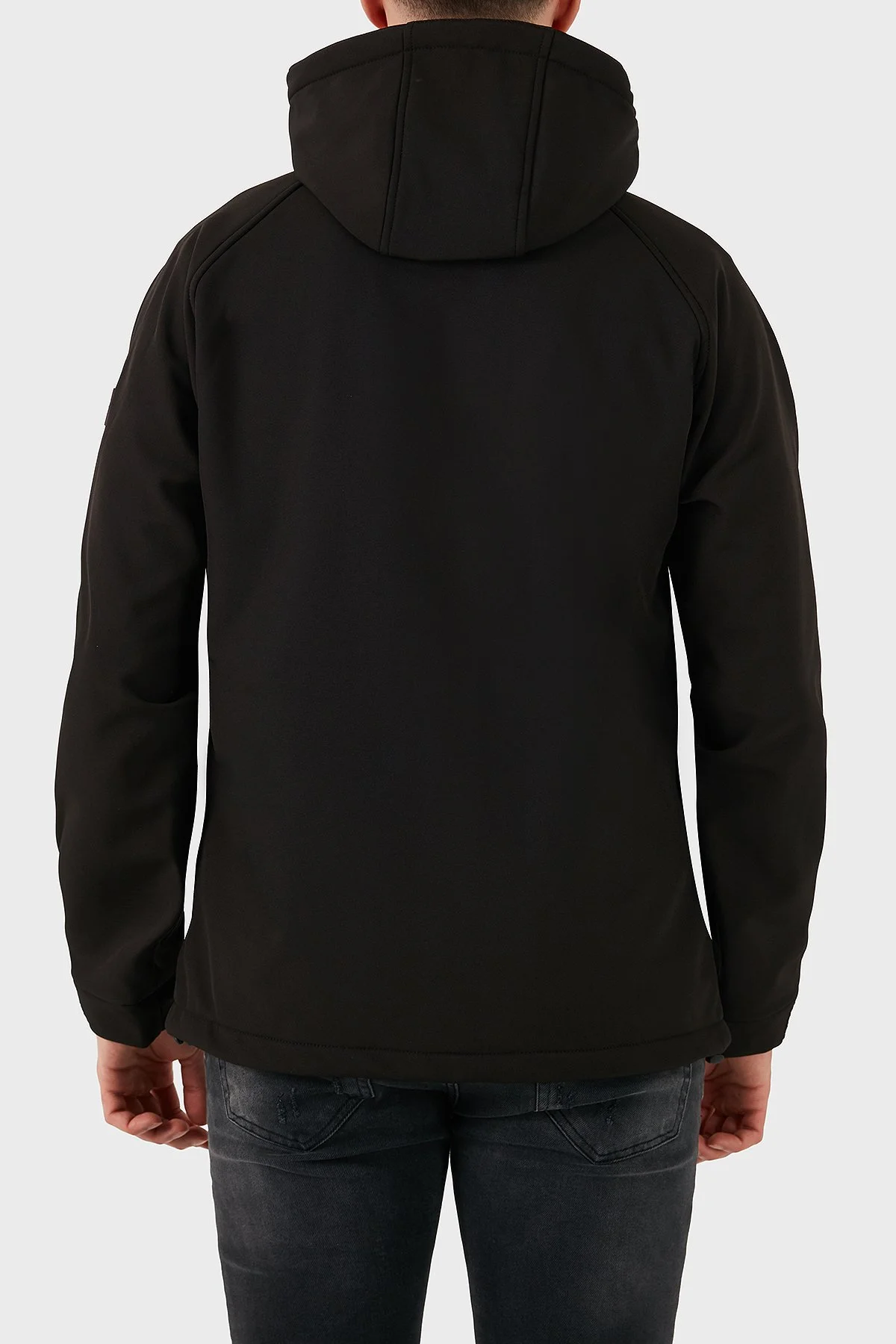 Norway Geographical Regular Fit Logolu Dik Yaka Kapüşonlu Erkek Mont TAKITO SİYAH - 6