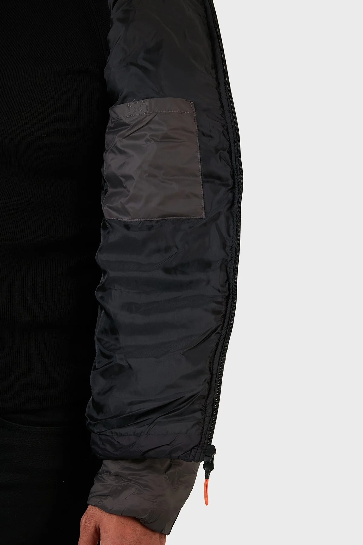 Norway Geographical Rüzgara ve Suya Dayanıklı Çıkarılabilir Kapüşonlu Erkek Mont BURATOR KOYU GRİ - 5