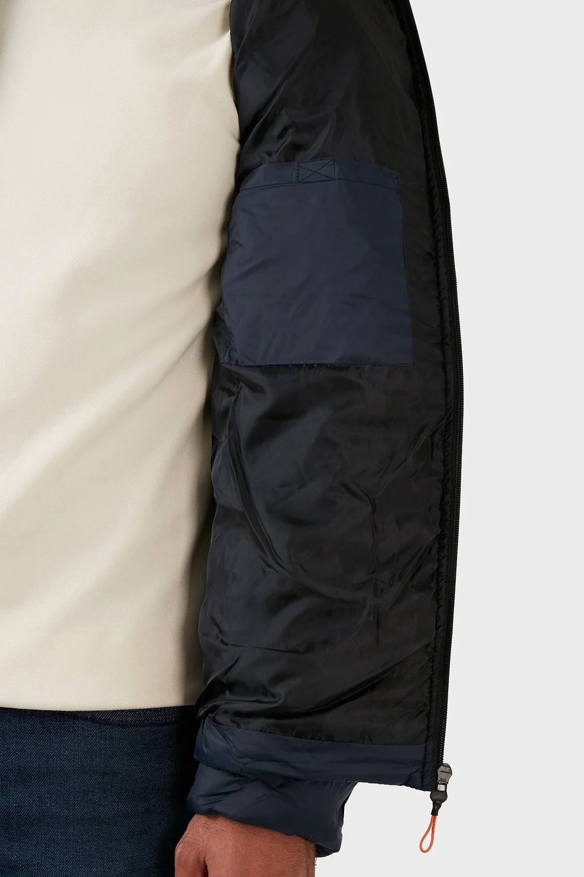 Norway Geographical Rüzgara ve Suya Dayanıklı Çıkarılabilir Kapüşonlu Erkek Mont BURATOR LACİVERT - 5