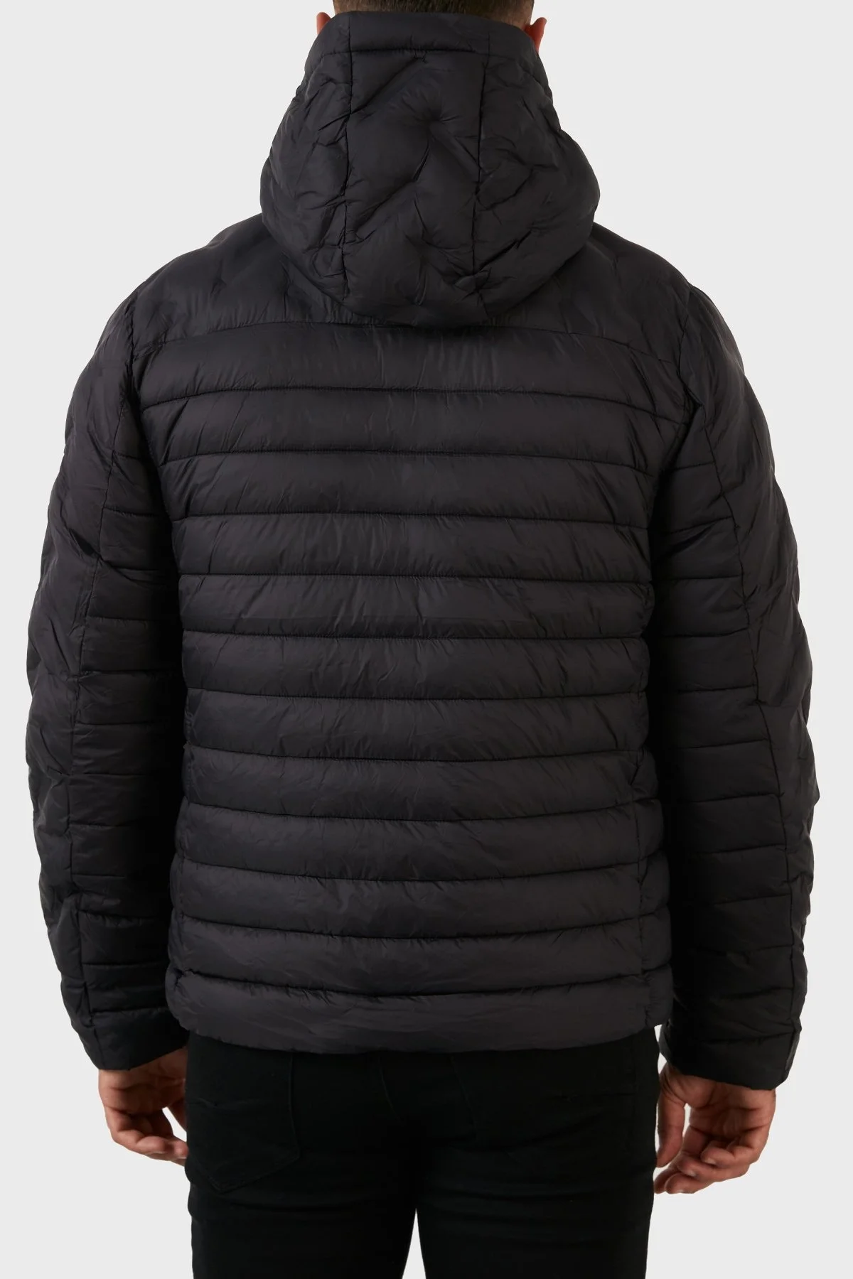Norway Geographical Rüzgara ve Suya Dayanıklı Çıkarılabilir Kapüşonlu Erkek Mont BURATOR SİYAH - 7