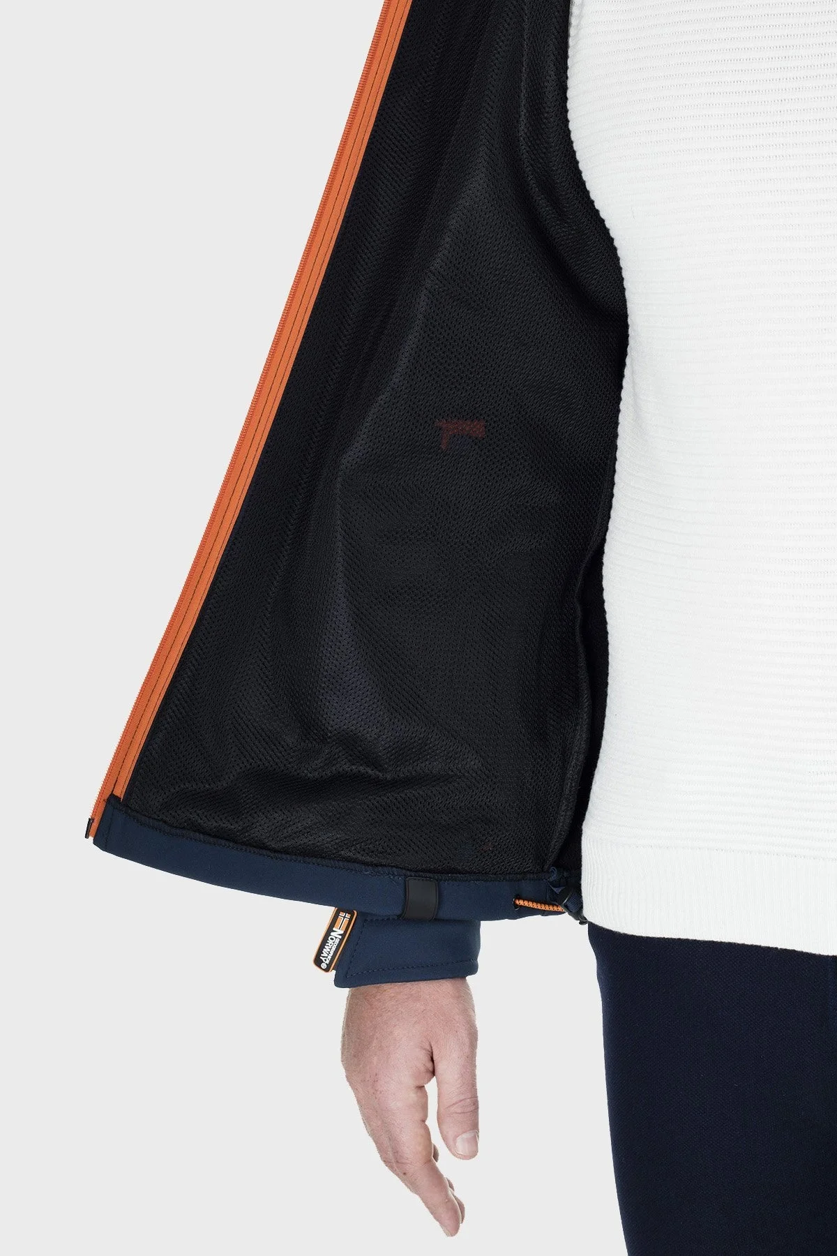 Norway Geographical Rüzgara ve Suya Dayanıklı Çıkarılabilir Kapüşonlu Softshell Erkek Mont TAKENI LACİVERT - 14