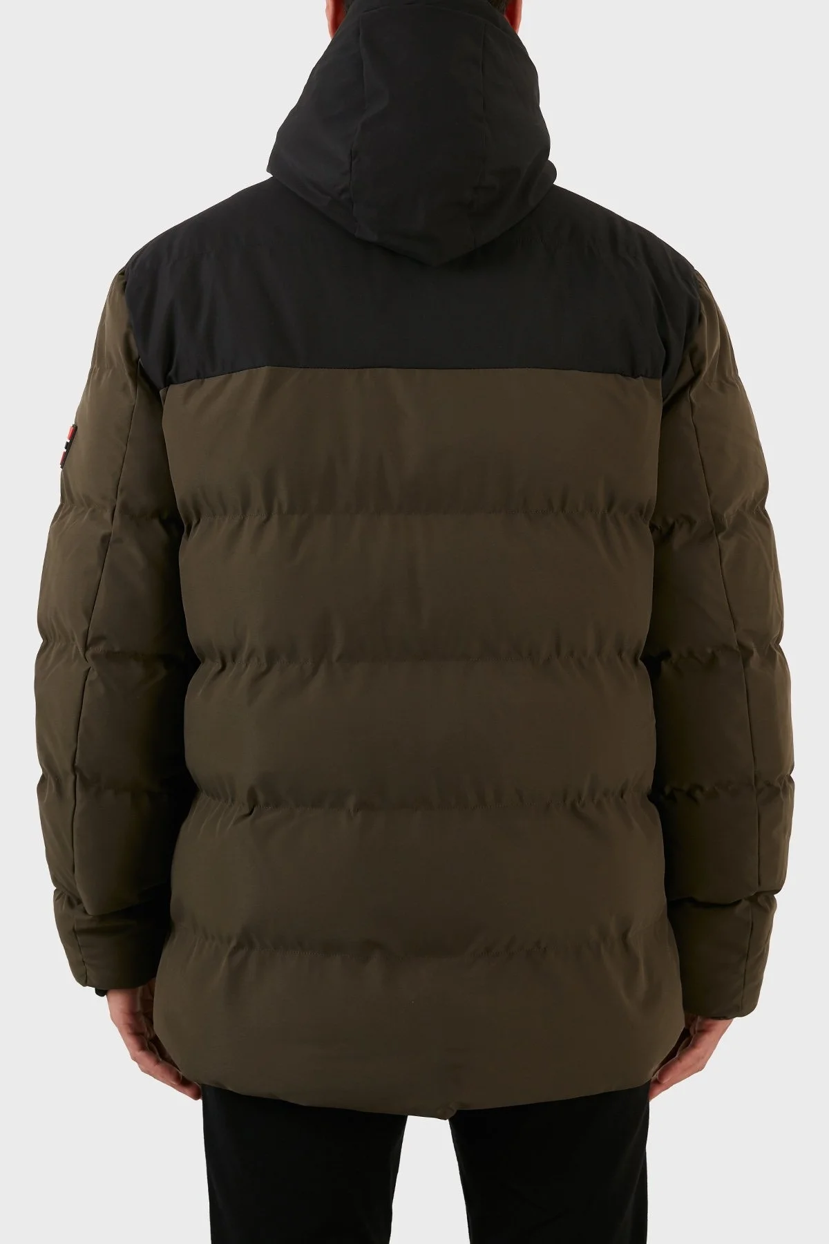 Norway Geographical Rüzgara ve Suya Dayanıklı Kapüşonlu Erkek Parka CACHOT KAKİ - 6