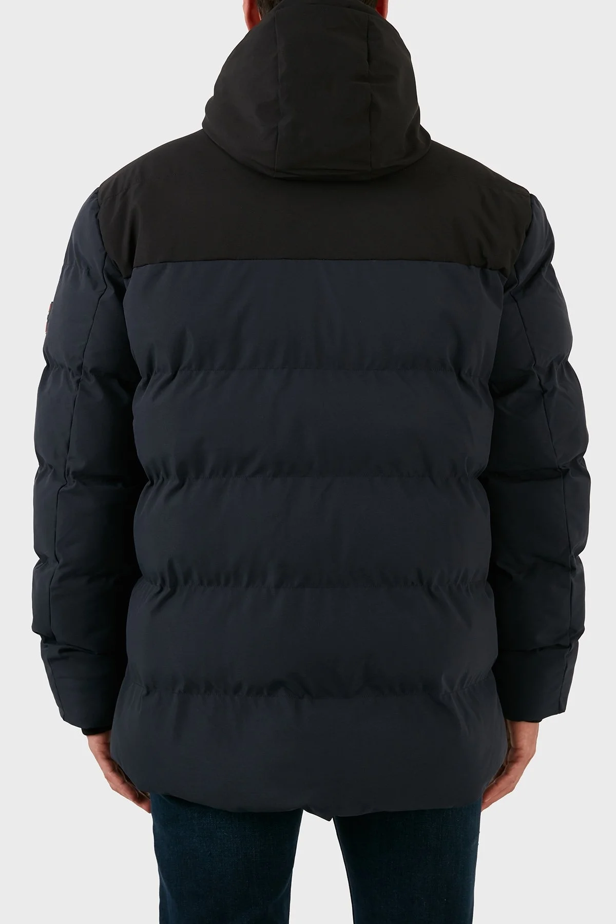 Norway Geographical Rüzgara ve Suya Dayanıklı Kapüşonlu Erkek Parka CACHOT LACİVERT - 6