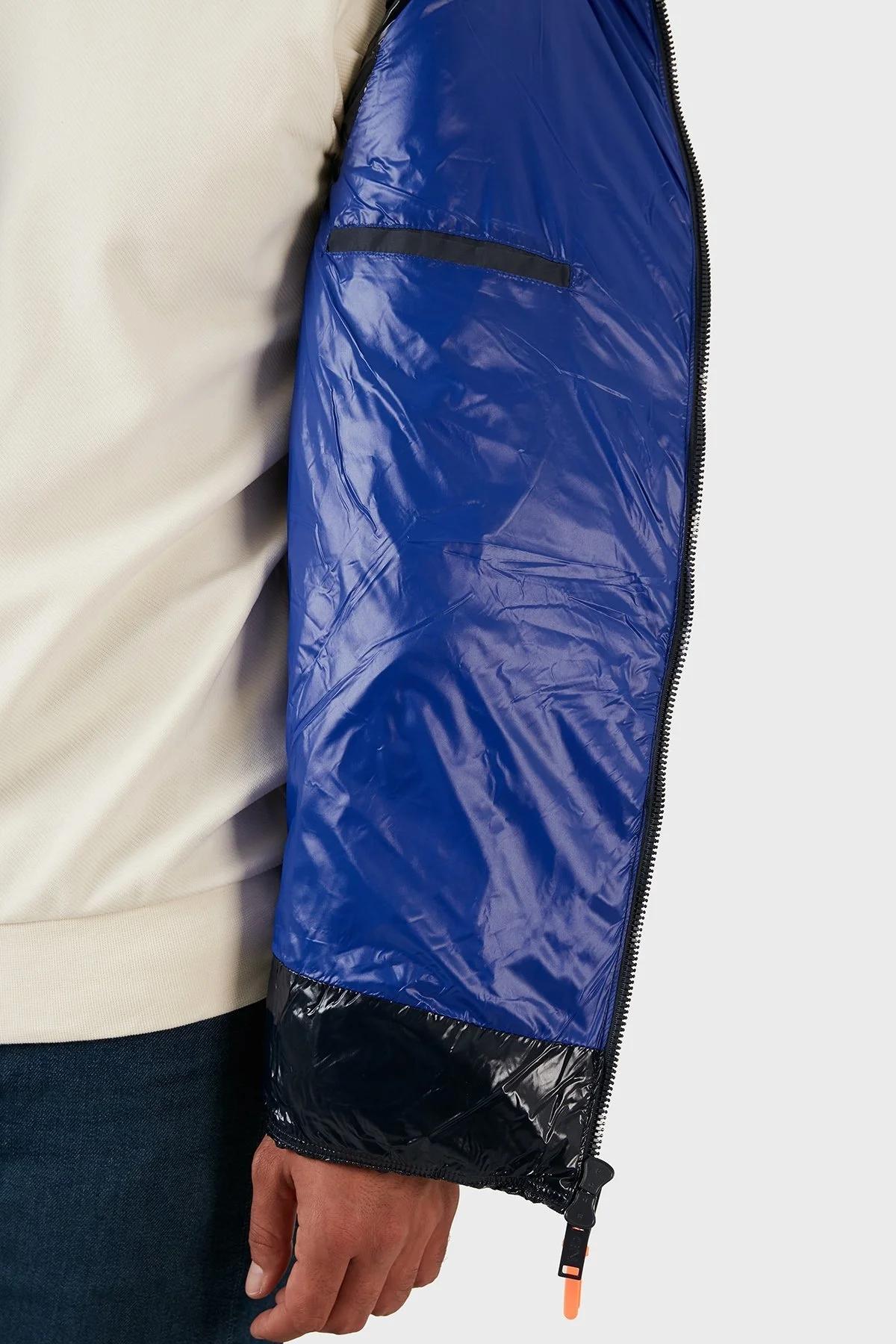 Norway Geographical Rüzgara ve Suya Dayanıklı Kapüşonlu Şişme Erkek Yelek VENTOR LACİVERT - 12