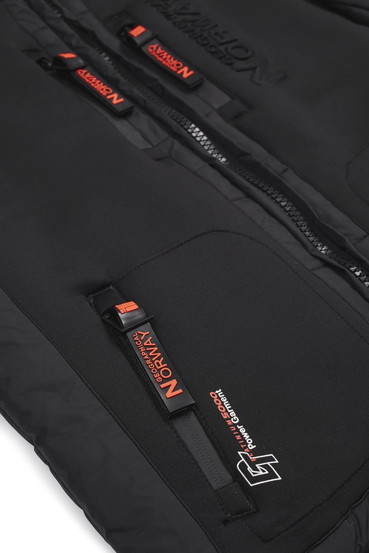 Norway Geographical Su Geçirmez 5000 mm Kapüşonlu Çocuk Parka BEACHWOODB SİYAH - 6