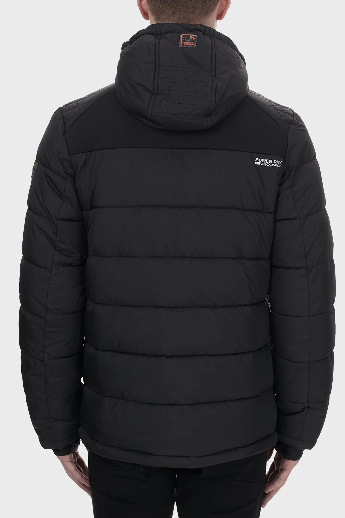 Norway Geographical Su Geçirmez Kapüşonlu Erkek Parka BEACHWOOD SİYAH - 14