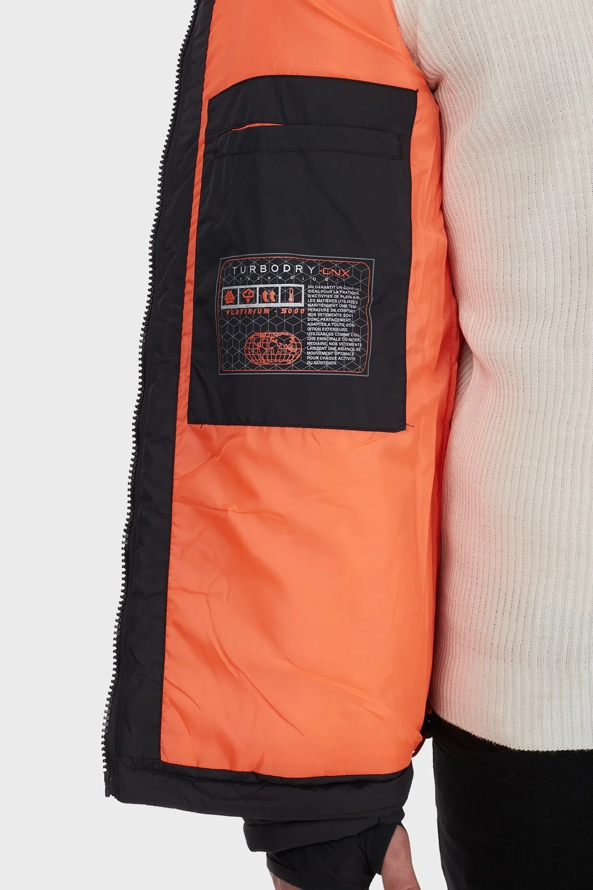 Norway Geographical Su Geçirmez Kapüşonlu Erkek Parka BEACHWOOD SİYAH - 15