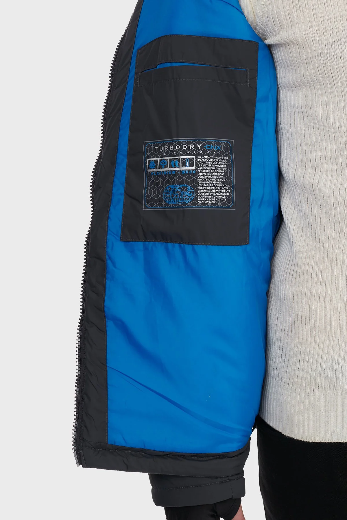 Norway Geographical Su Geçirmez Kapüşonlu Erkek Parka BEACHWOOD GRİ - 14