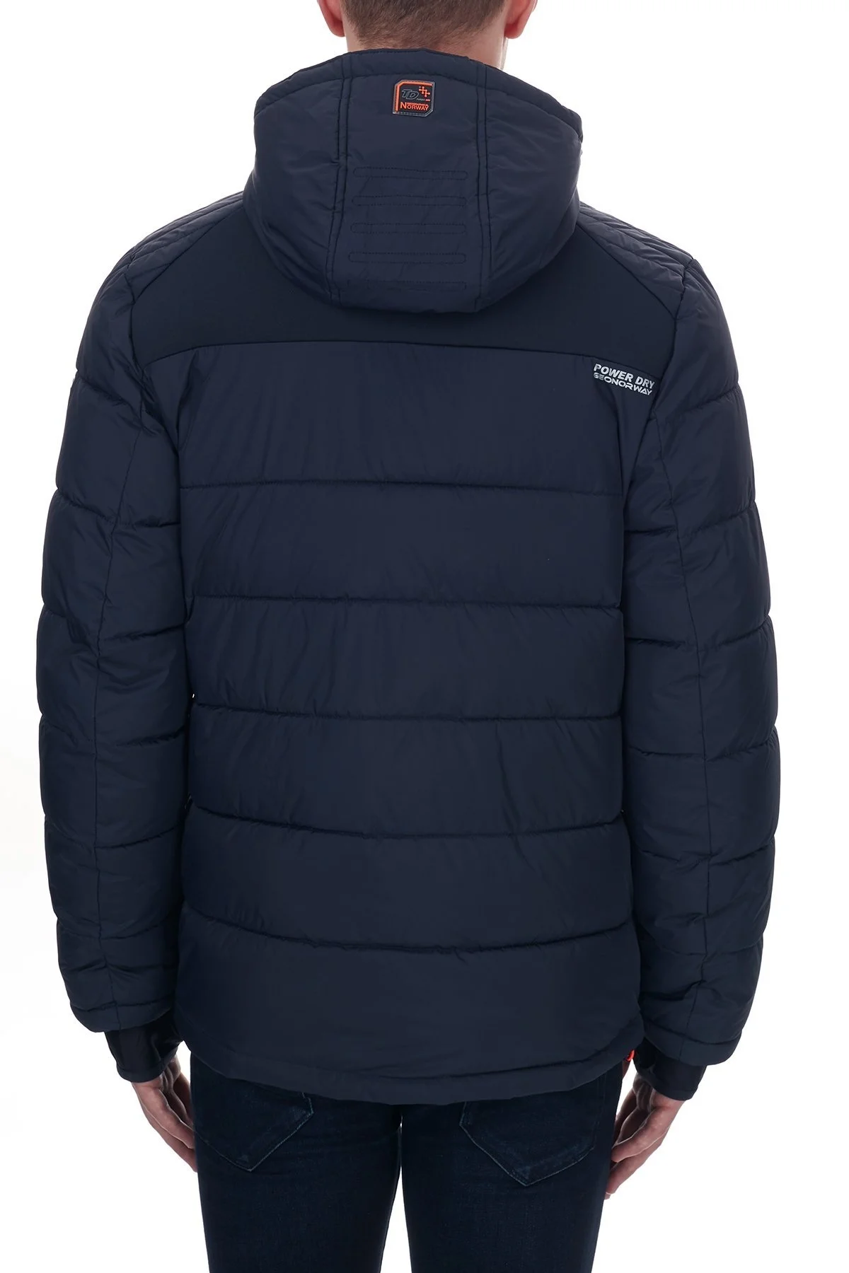 Norway Geographical Su Geçirmez Kapüşonlu Erkek Parka BEACHWOOD LACİVERT - 6