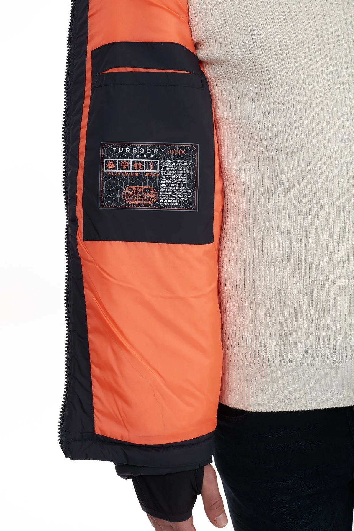 Norway Geographical Su Geçirmez Kapüşonlu Erkek Parka BEACHWOOD LACİVERT - 7