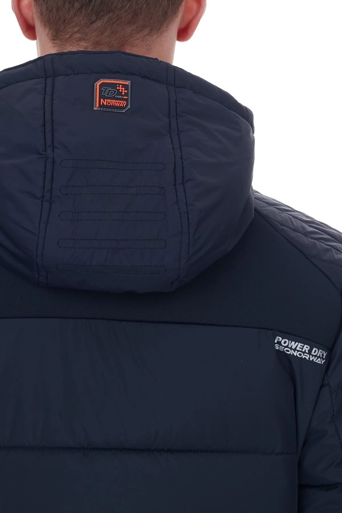 Norway Geographical Su Geçirmez Kapüşonlu Erkek Parka BEACHWOOD LACİVERT - 8