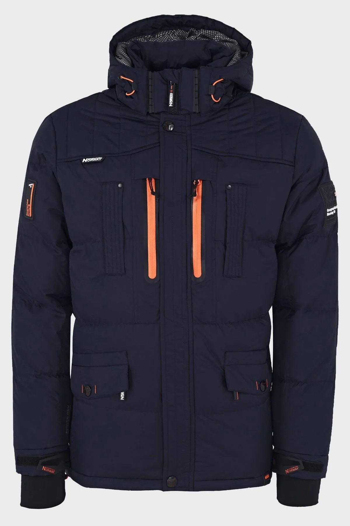 Norway Geographical Su Geçirmez 5000 mm Outdoor Erkek Parka BASILBOLI LACİVERT - 8
