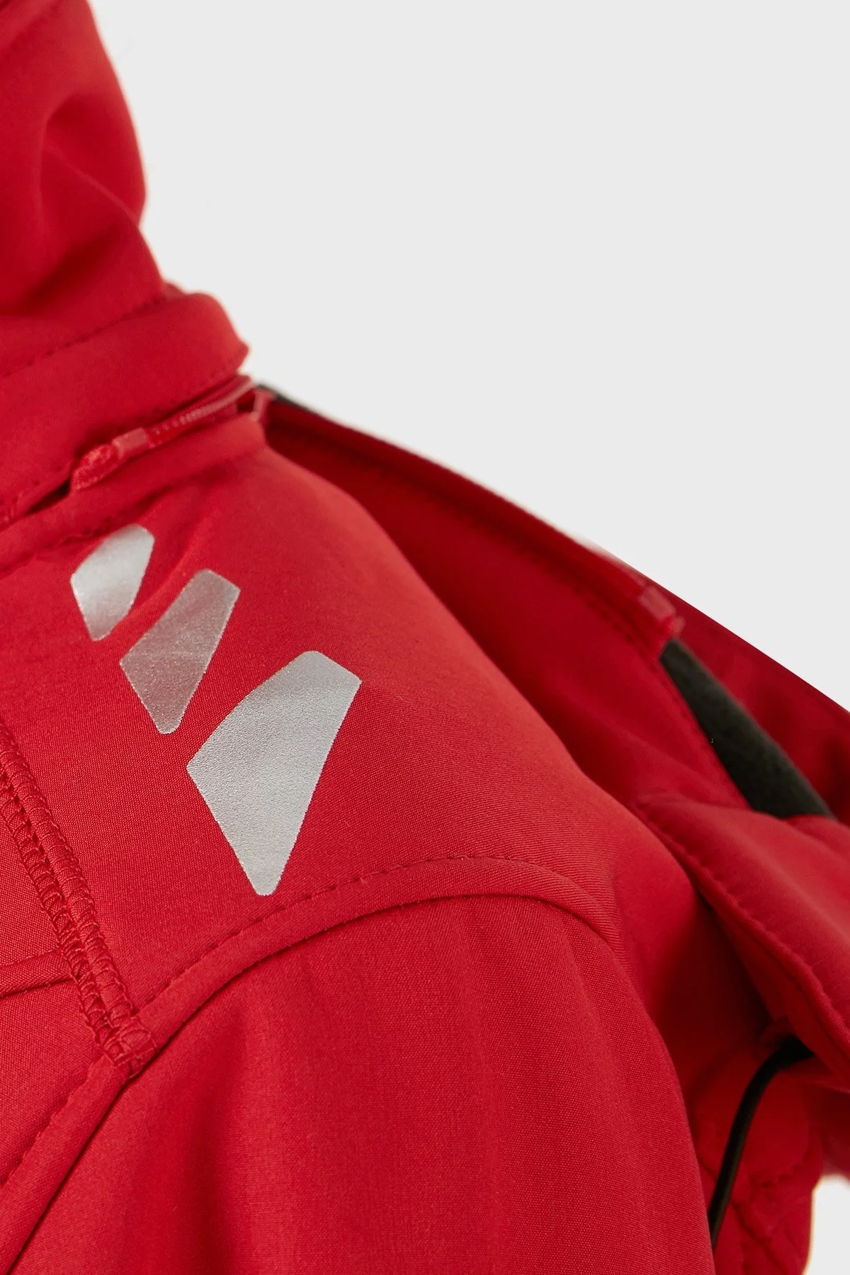 Norway Geographical Su Geçirmez 5000 mm Softshell Çıkarılabilir Kapüşonlu Bayan Mont REINE KIRMIZI-SİYAH - 6