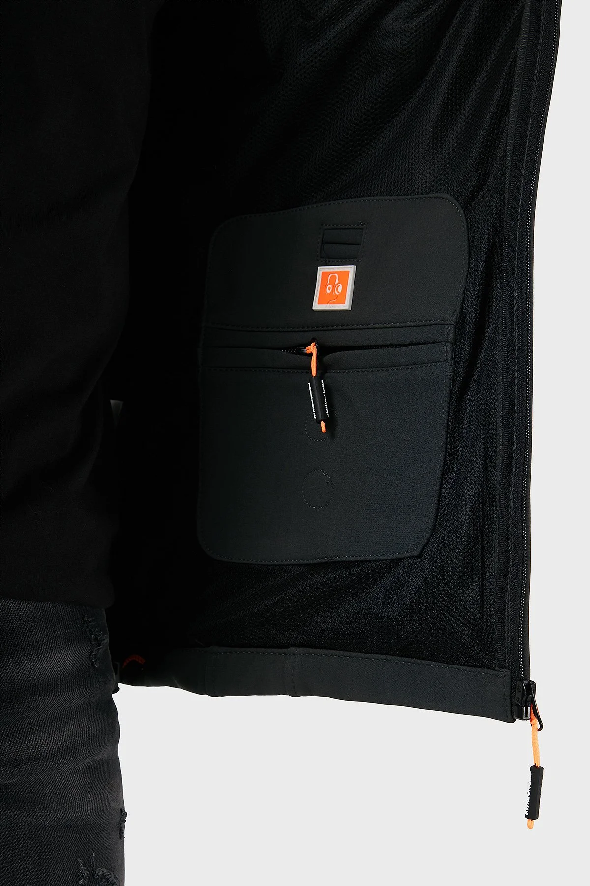 Norway Geographical Su Geçirmez Çıkarılabilir Kapüşonlu Outdoor Erkek Mont TABOO KOYU GRİ - 14