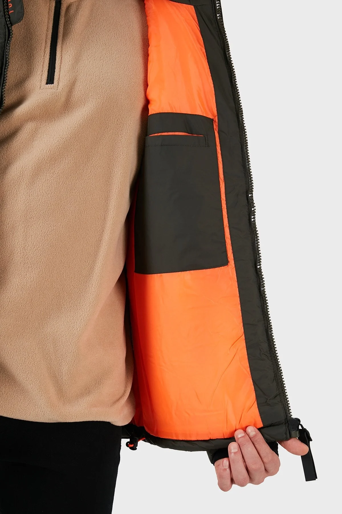 Norway Geographical Su Geçirmez Kapüşonlu Erkek Parka BEACHWOOD HAKİ - 6