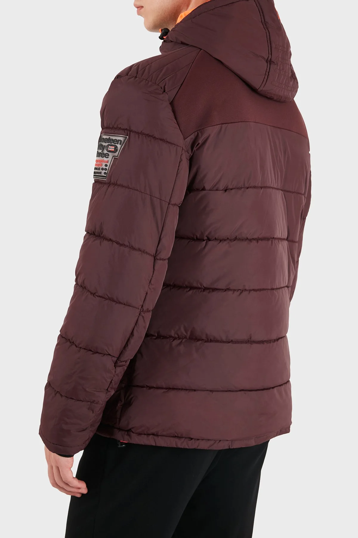 Norway Geographical Su Geçirmez Kapüşonlu Erkek Parka BEACHWOOD Kahve - 3