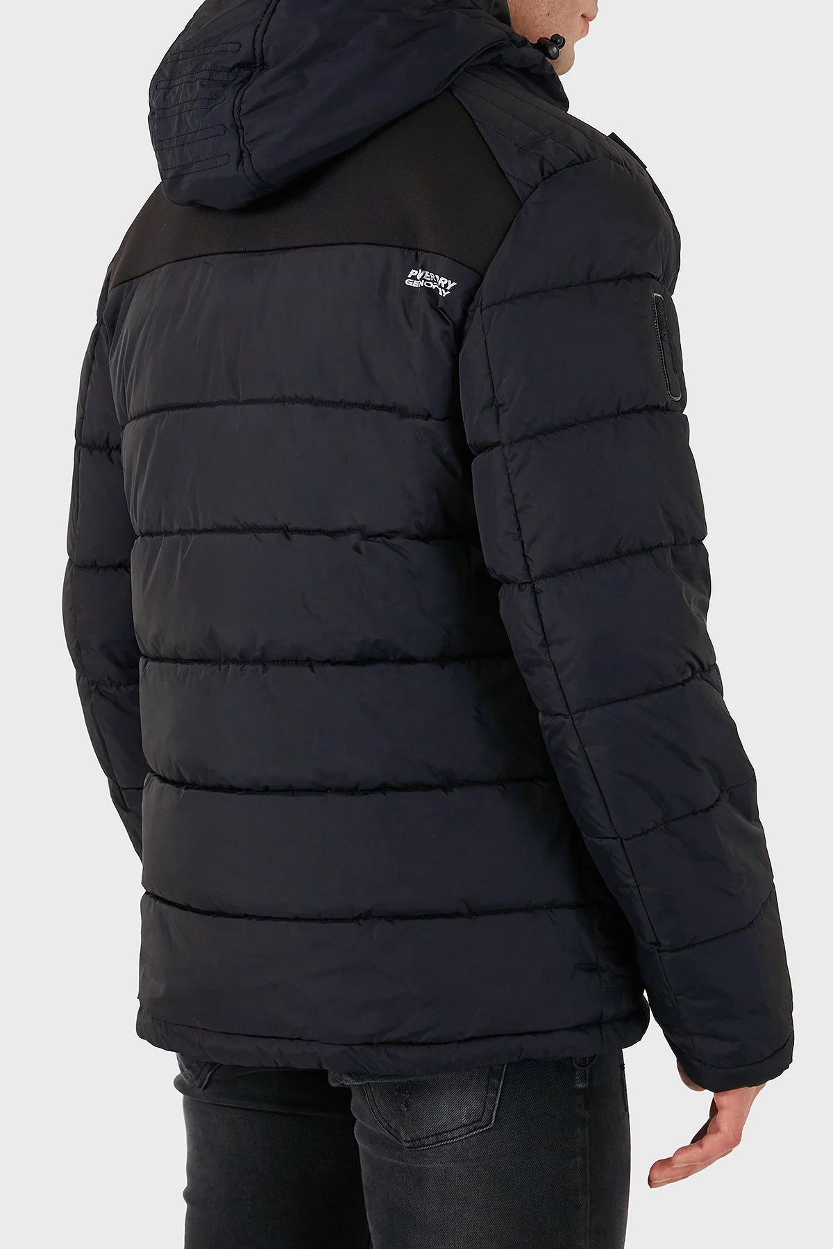 Norway Geographical Su Geçirmez Kapüşonlu Erkek Parka BEACHWOOD LACİVERT-LACİVERT - 3