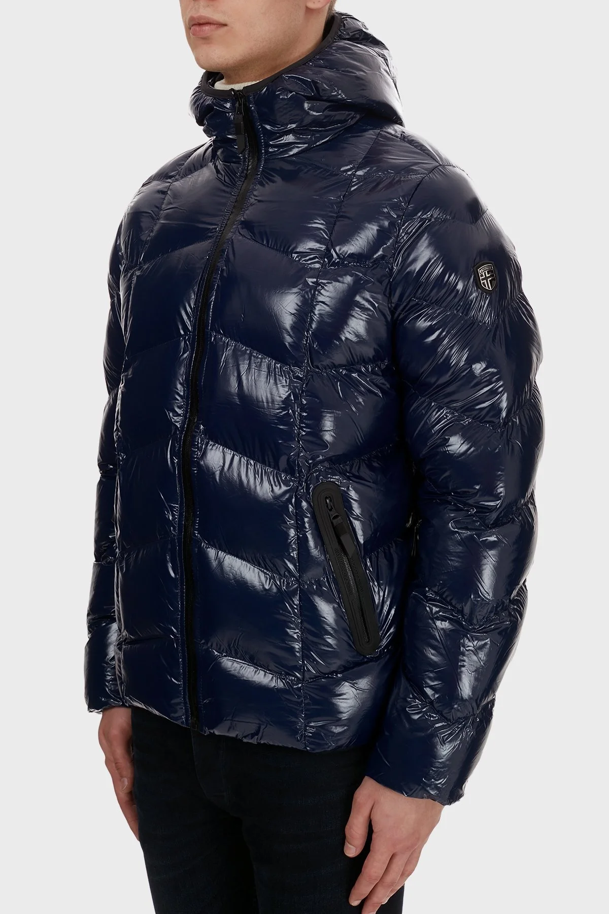 Norway Geographical Su Geçirmez Kapüşonlu Outdoor Erkek Mont BLESH LACİVERT - 3