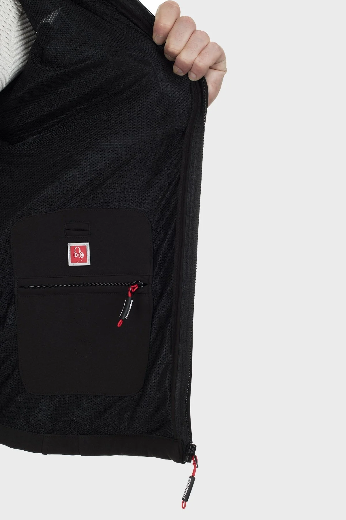 Norway Geographical Su Geçirmez Kapüşonlu Outdoor Erkek Mont TABOOBASIC SİYAH - 8