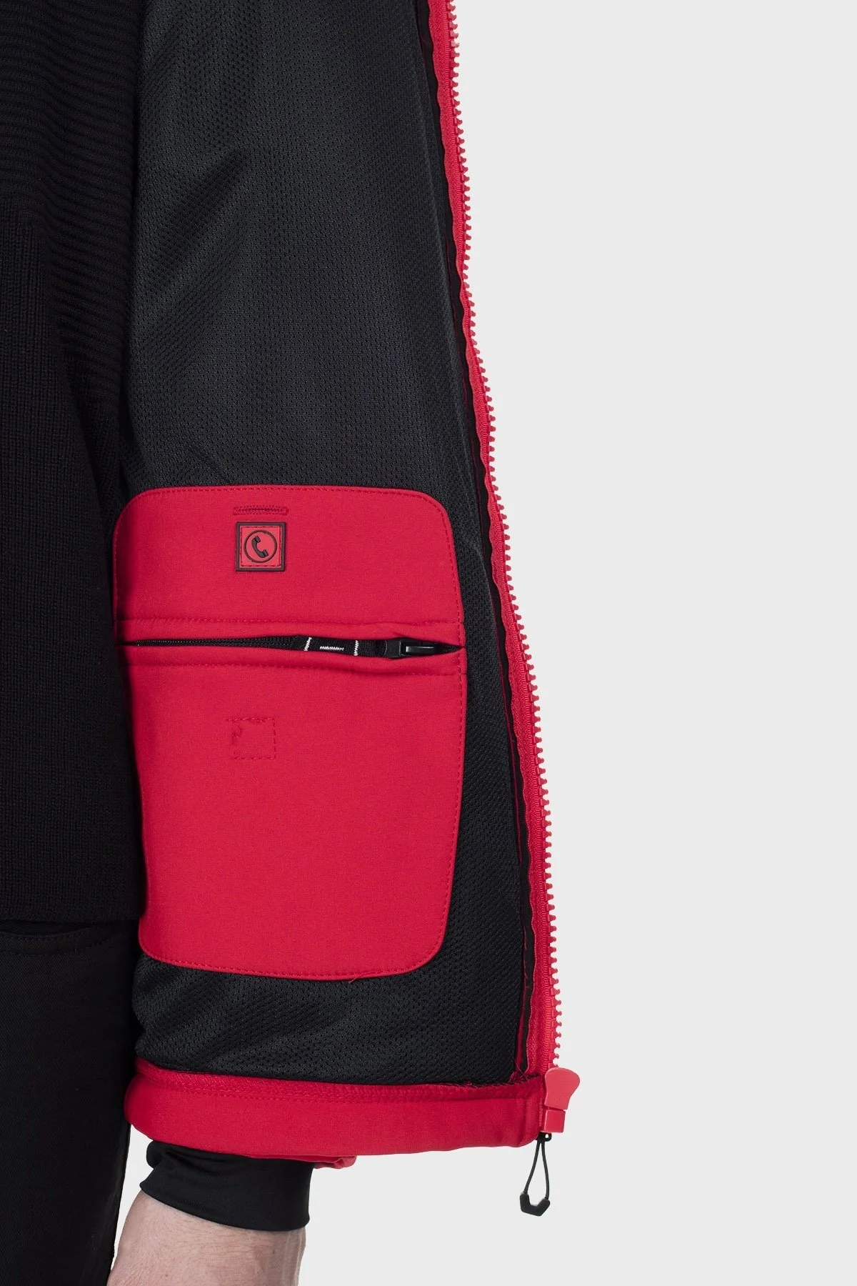 Norway Geographical Su Geçirmez Outdoor Erkek Mont TACEBOOK KOYU KIRMIZI - 7